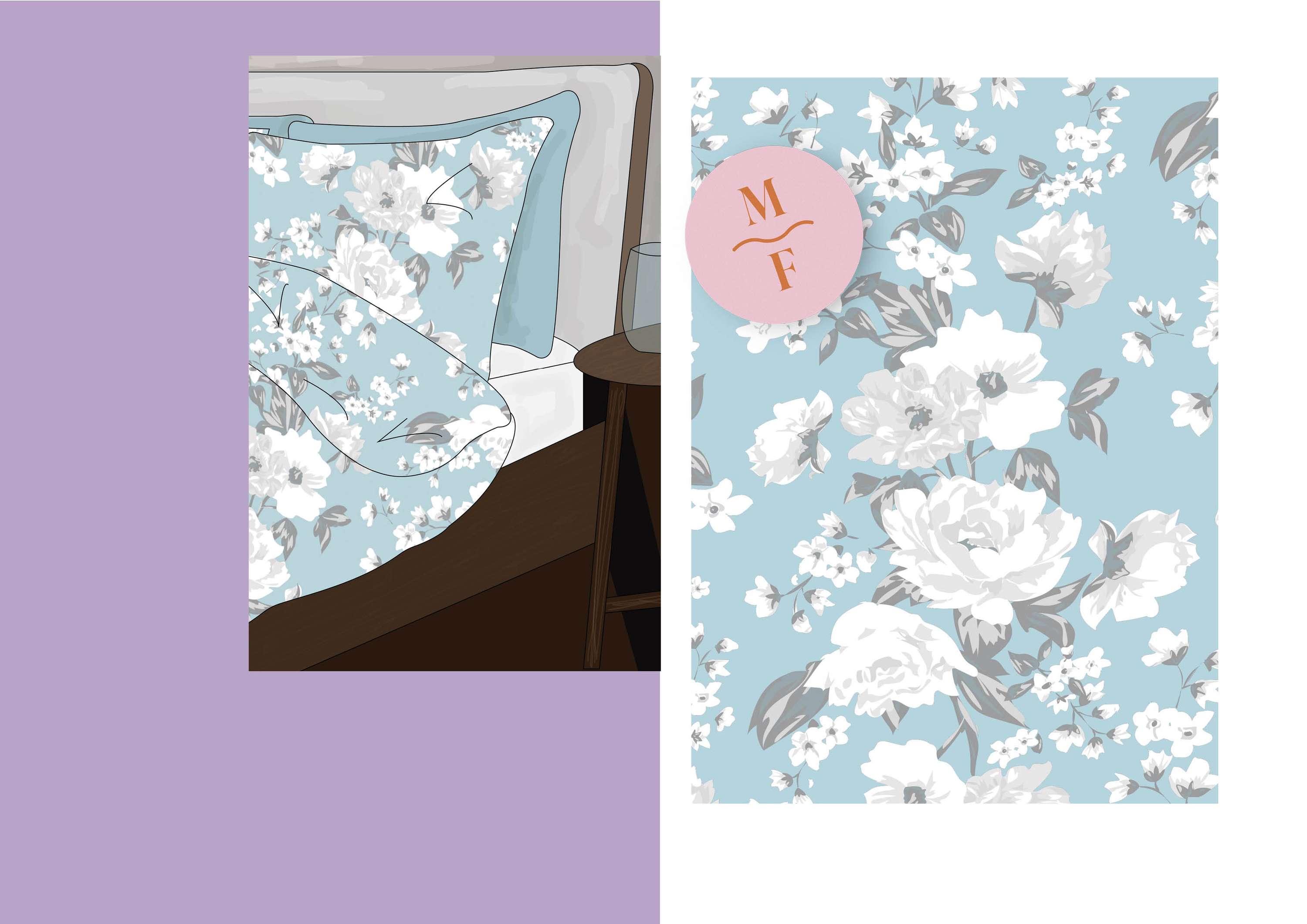 Homeware Print Design Portfolio by Miriam Flower