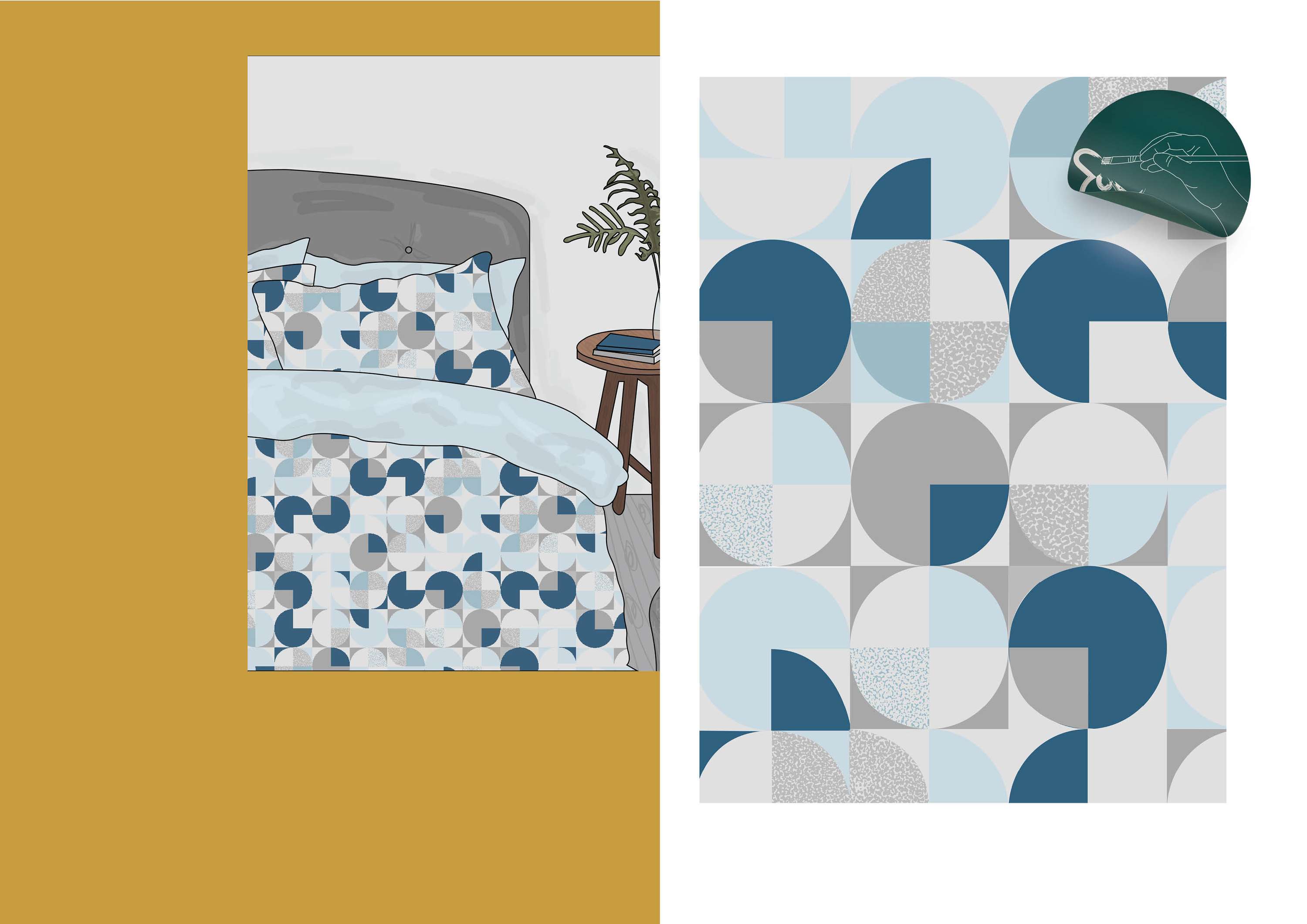 Homeware Print Design Portfolio by Miriam Flower