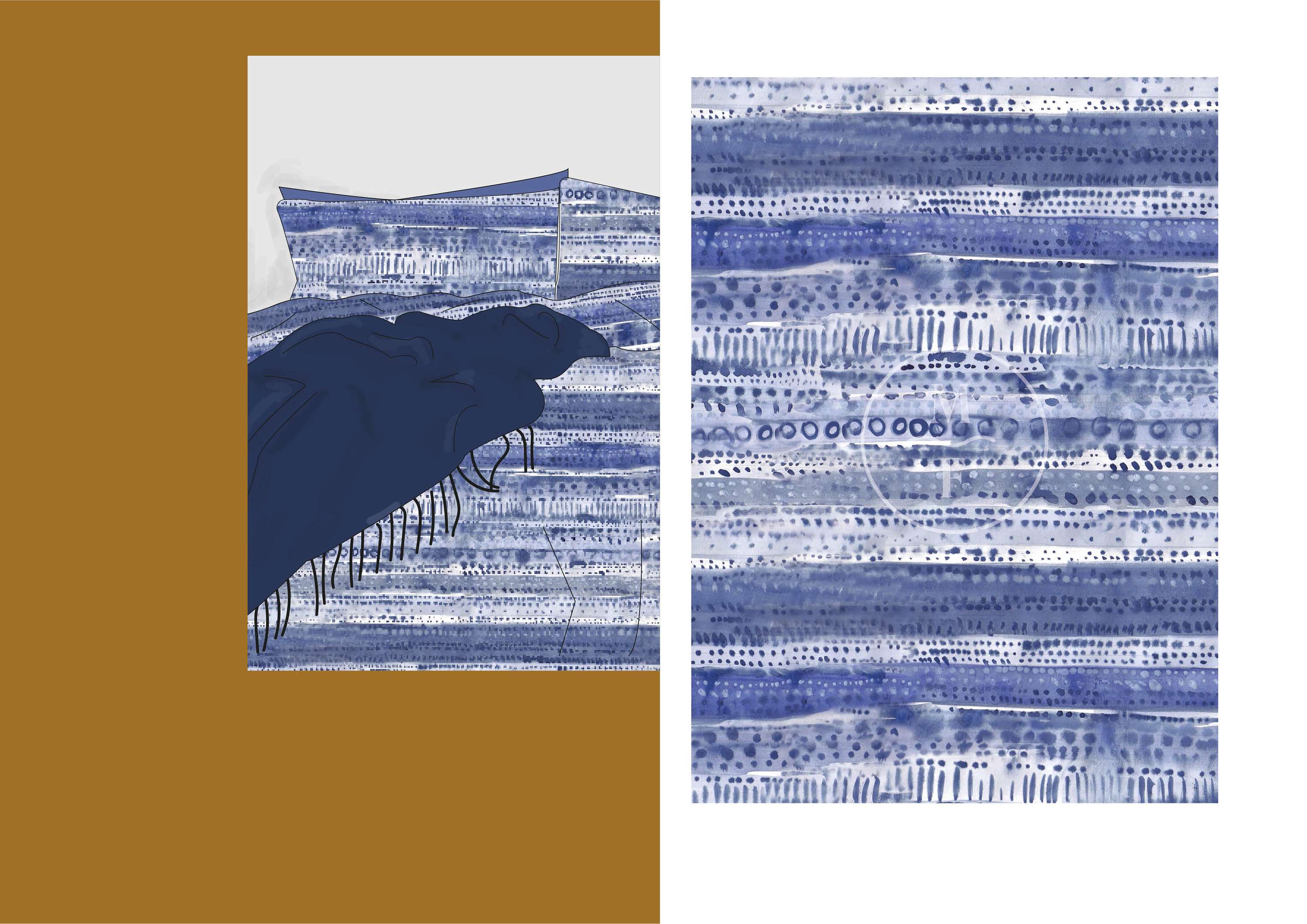 Homeware Print Design Portfolio by Miriam Flower