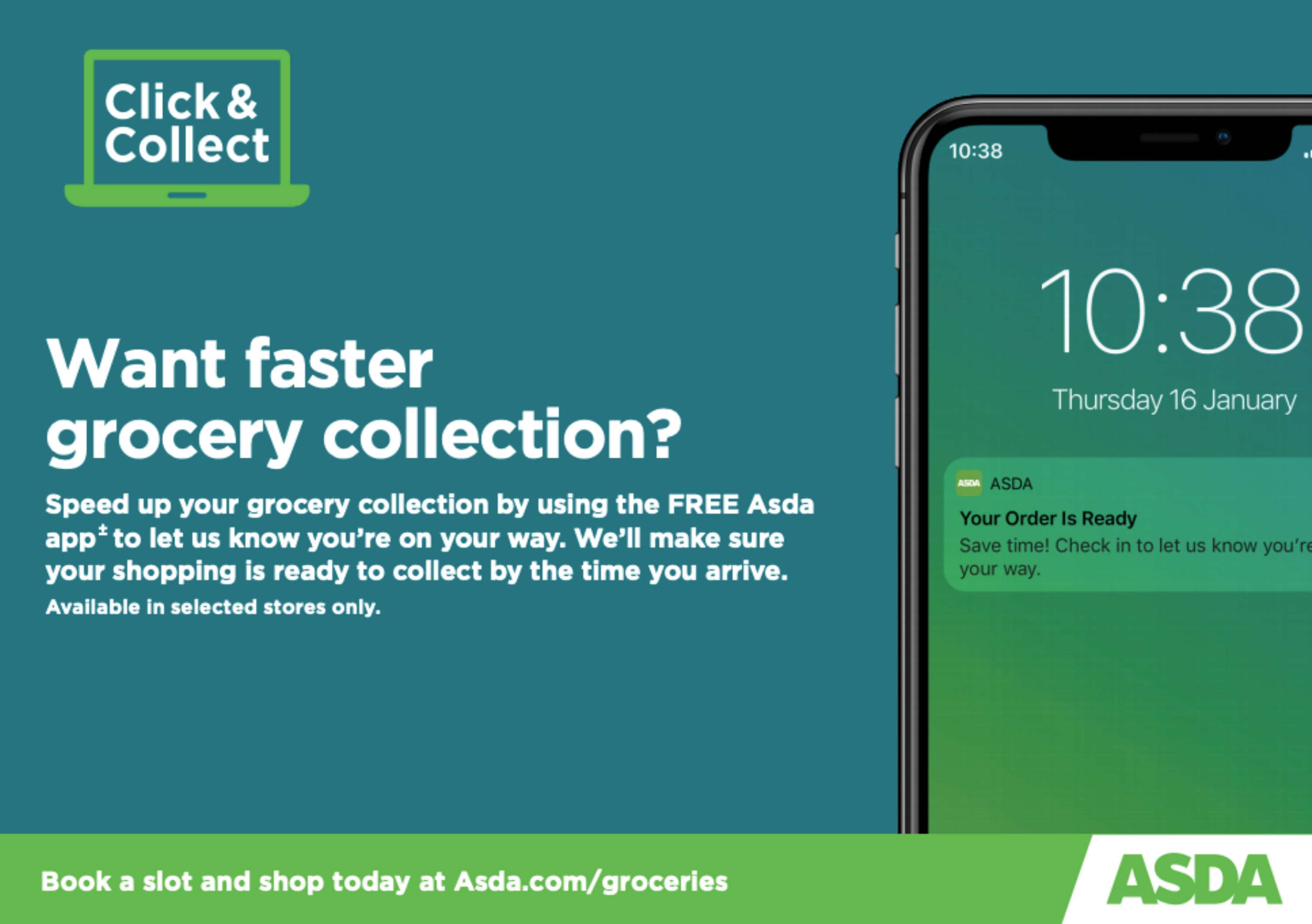 A5 Click & Collect leaflet by Matt Jones