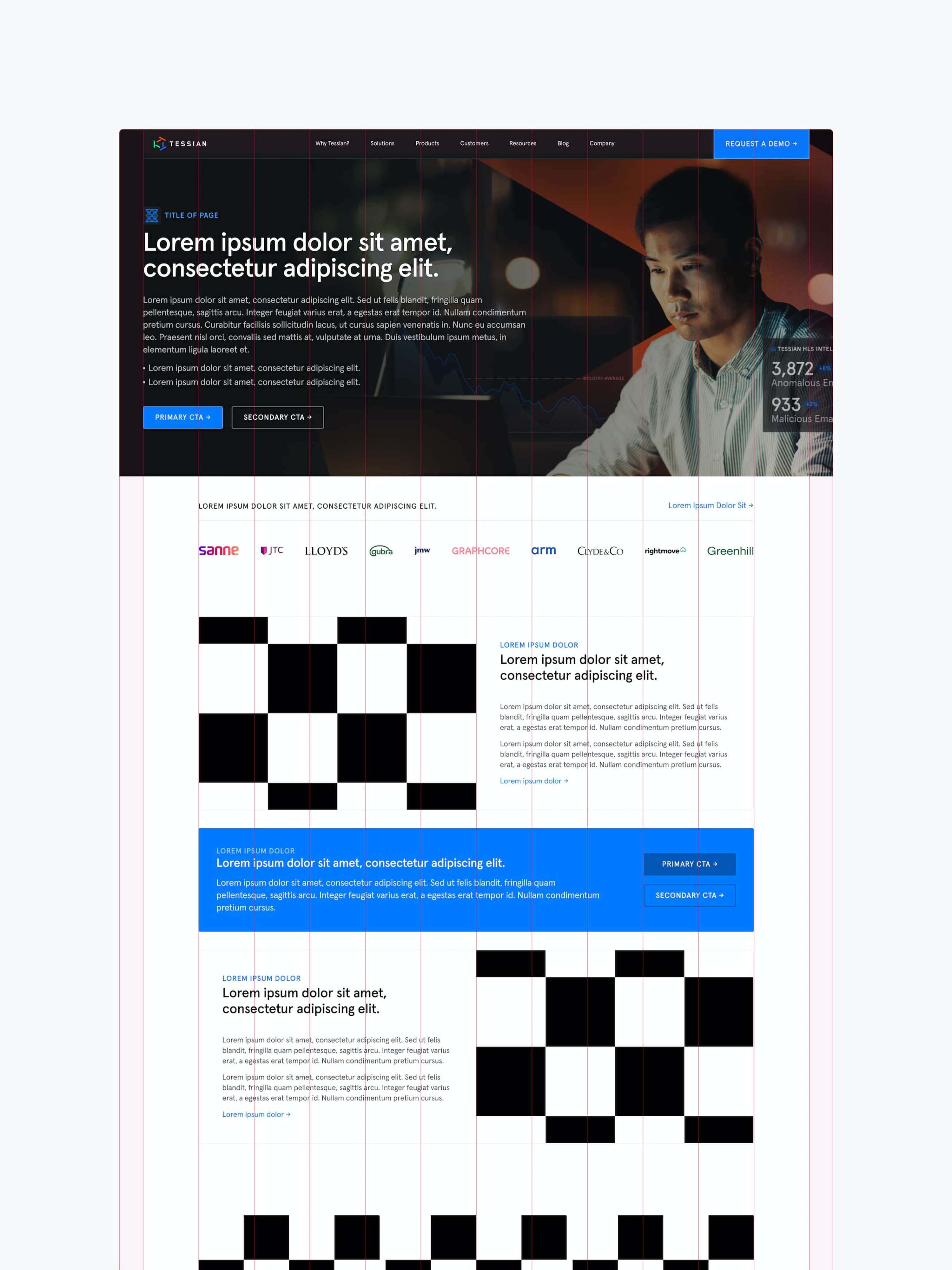 Tessian Website by Leon Brown