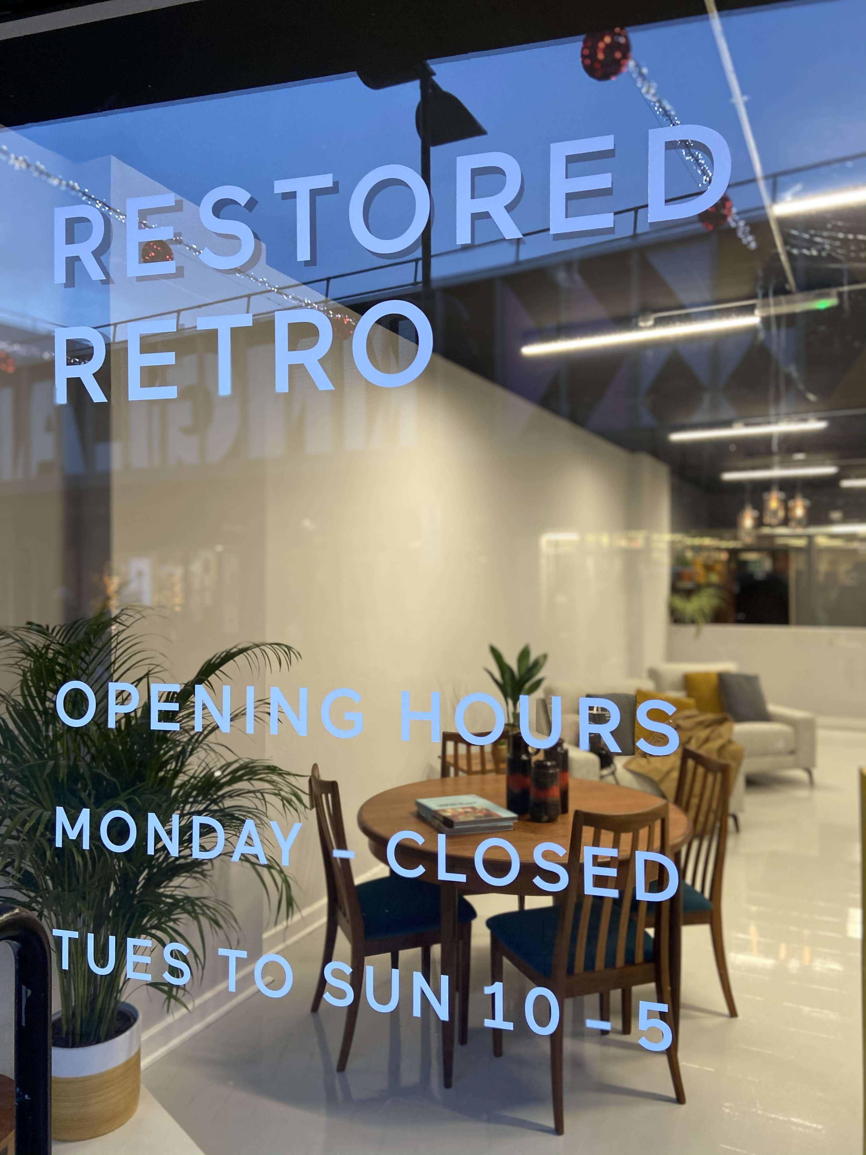 Restored Retro - shop launch by Jo Armitage