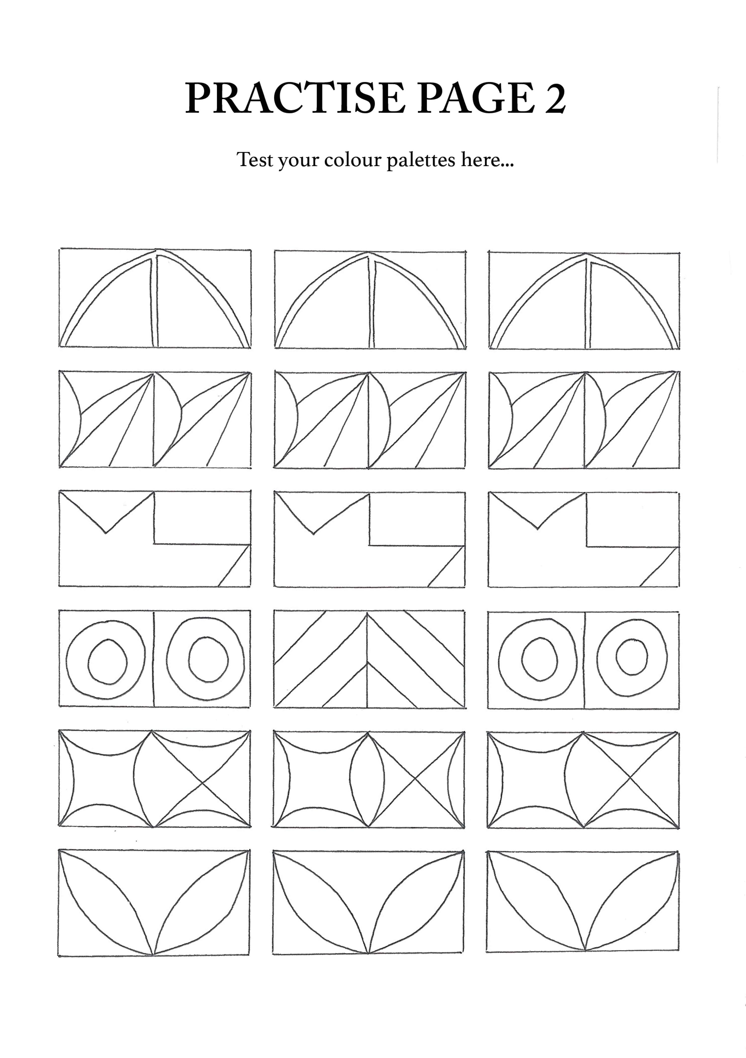 Dandan Design Colouring Book by Jessica Webb