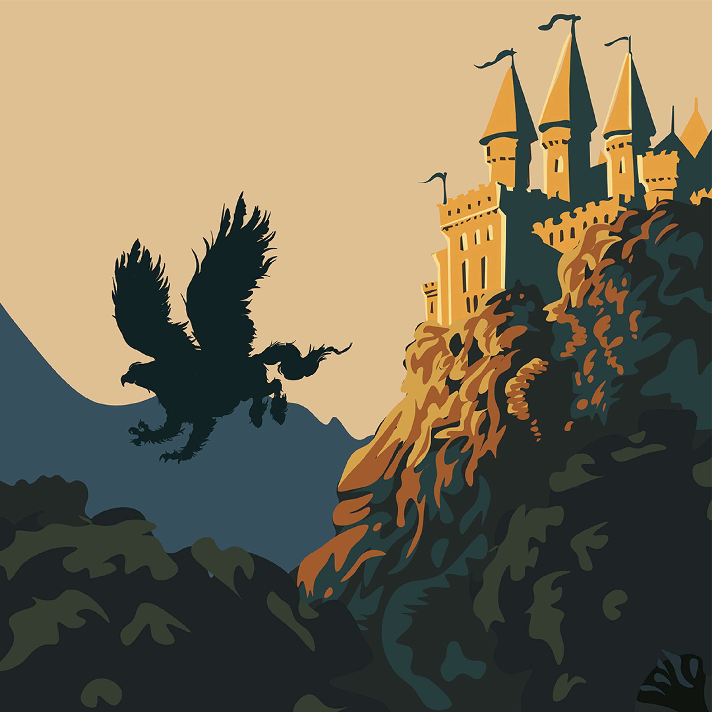 Harry Potter Print Series by Hanni Bowcutt