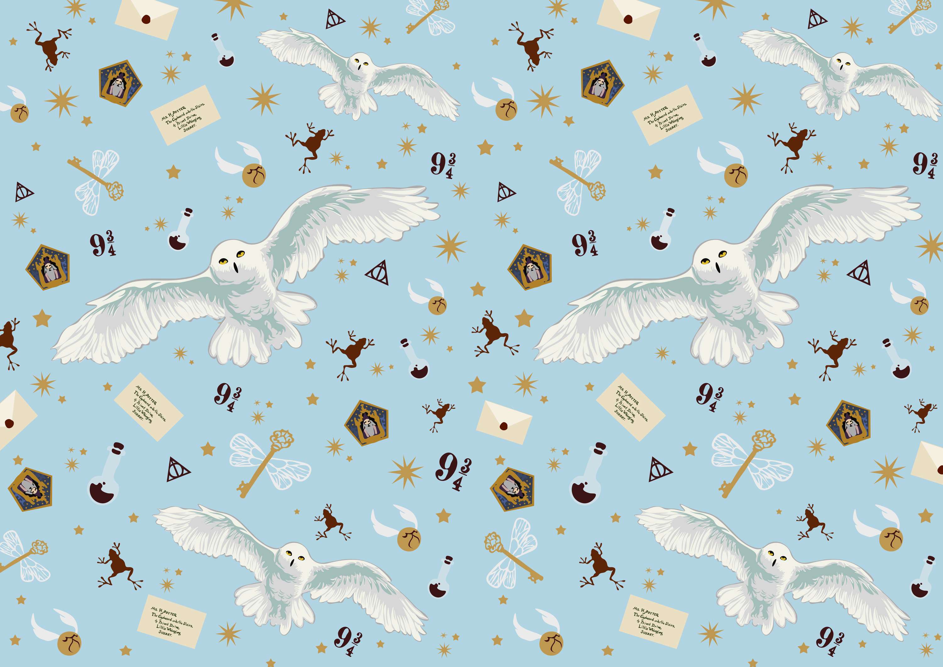 Harry Potter Print Series by Hanni Bowcutt