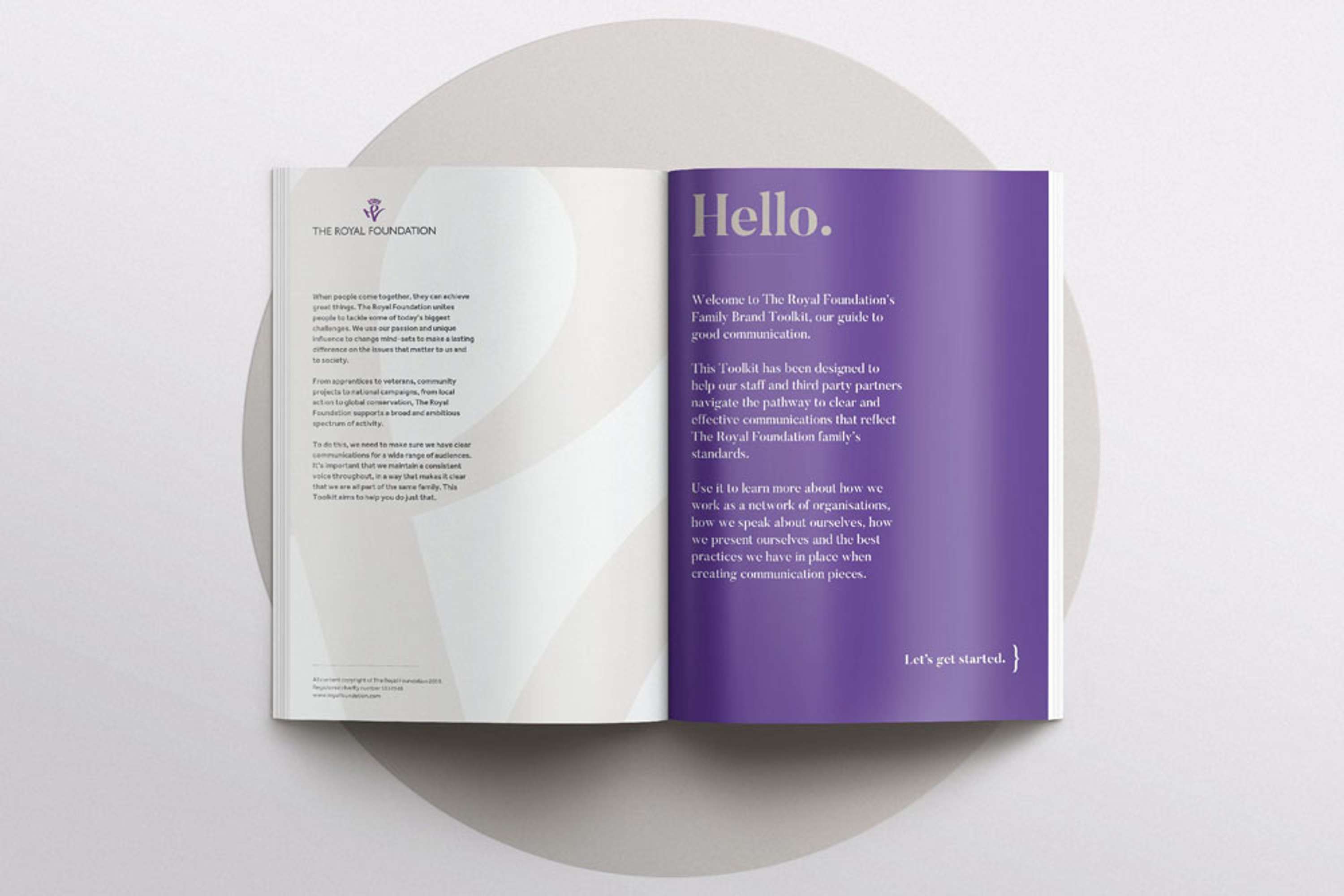 The Royal Foundation – Brand Toolkit by Chris Stokes
