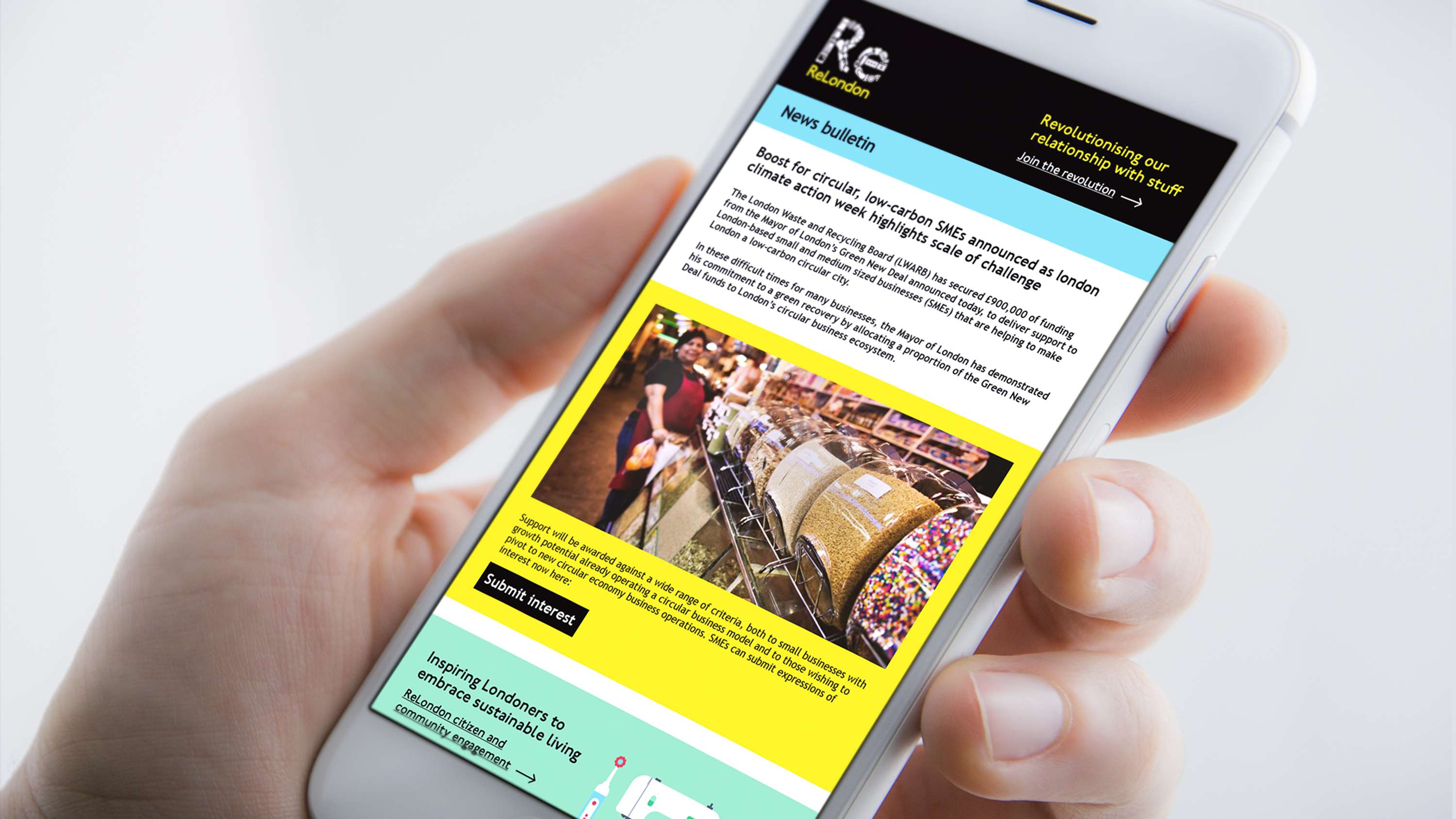 A clarion call to Londoners to play their part to save the world by RBL Brand Agency