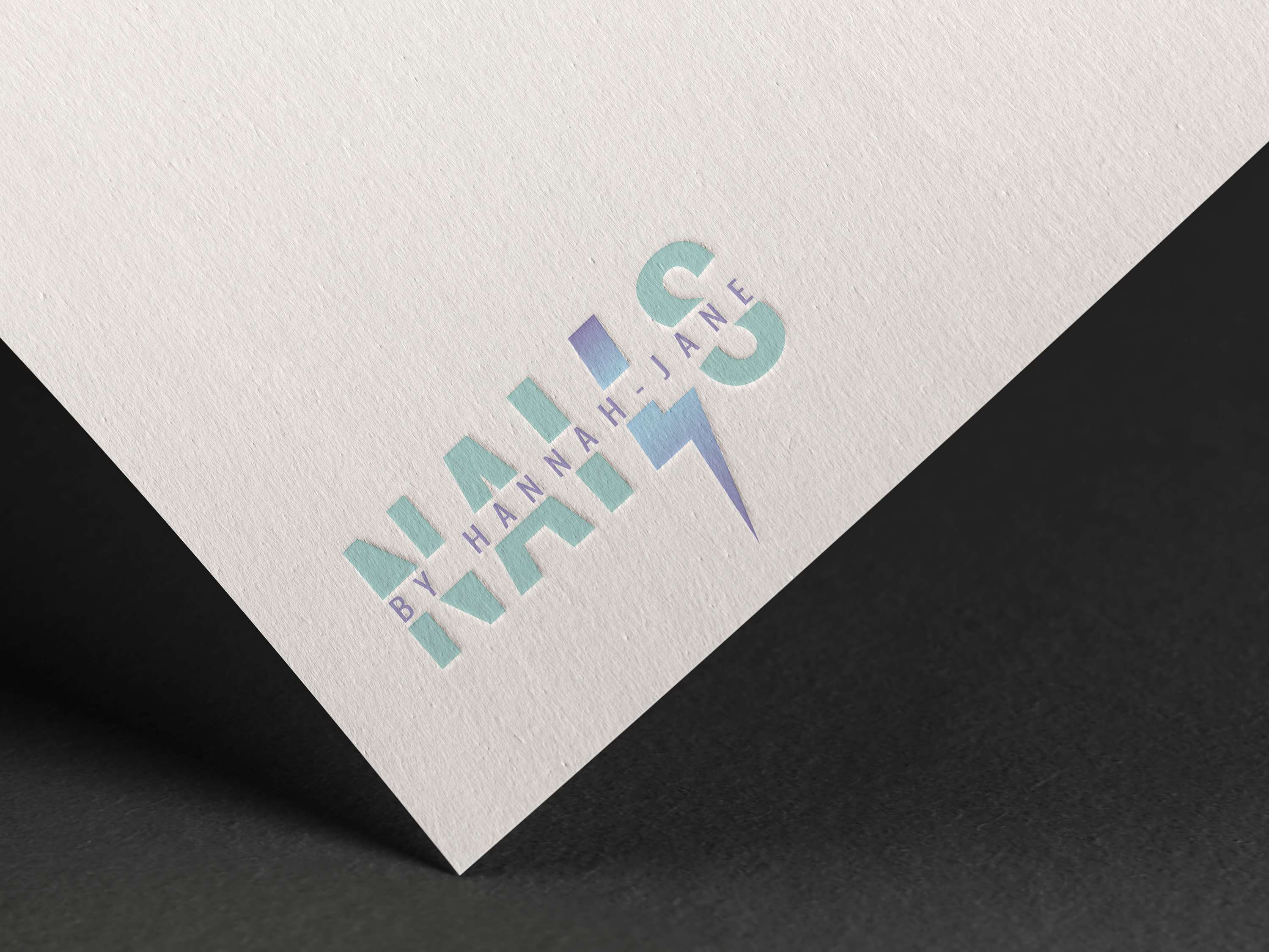 Logo & Branding Design for Nails by Hannah-Jane by Kayleigh Purvis