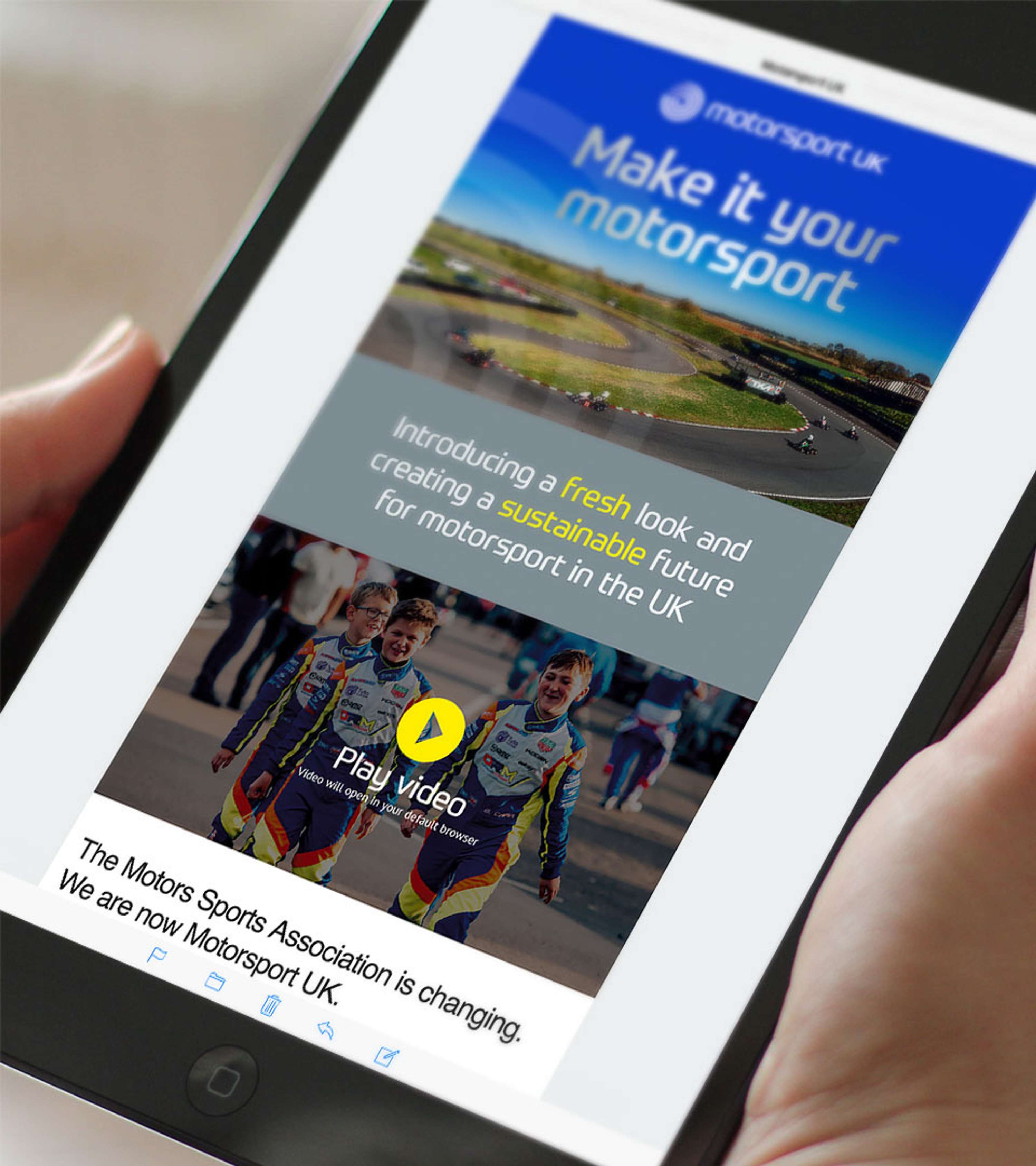 Motorsport UK: A new name and identity to mark the start of a new journey by RBL Brand Agency