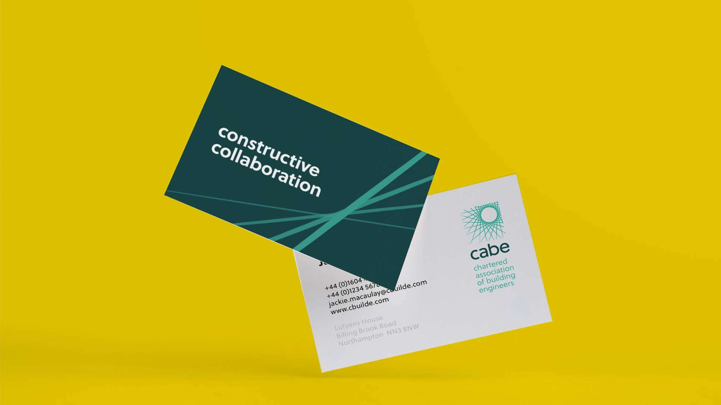 CABE: Constructive Collaboration - a new call to action from The Chartered Association of Building Engineers by RBL Brand Agency
