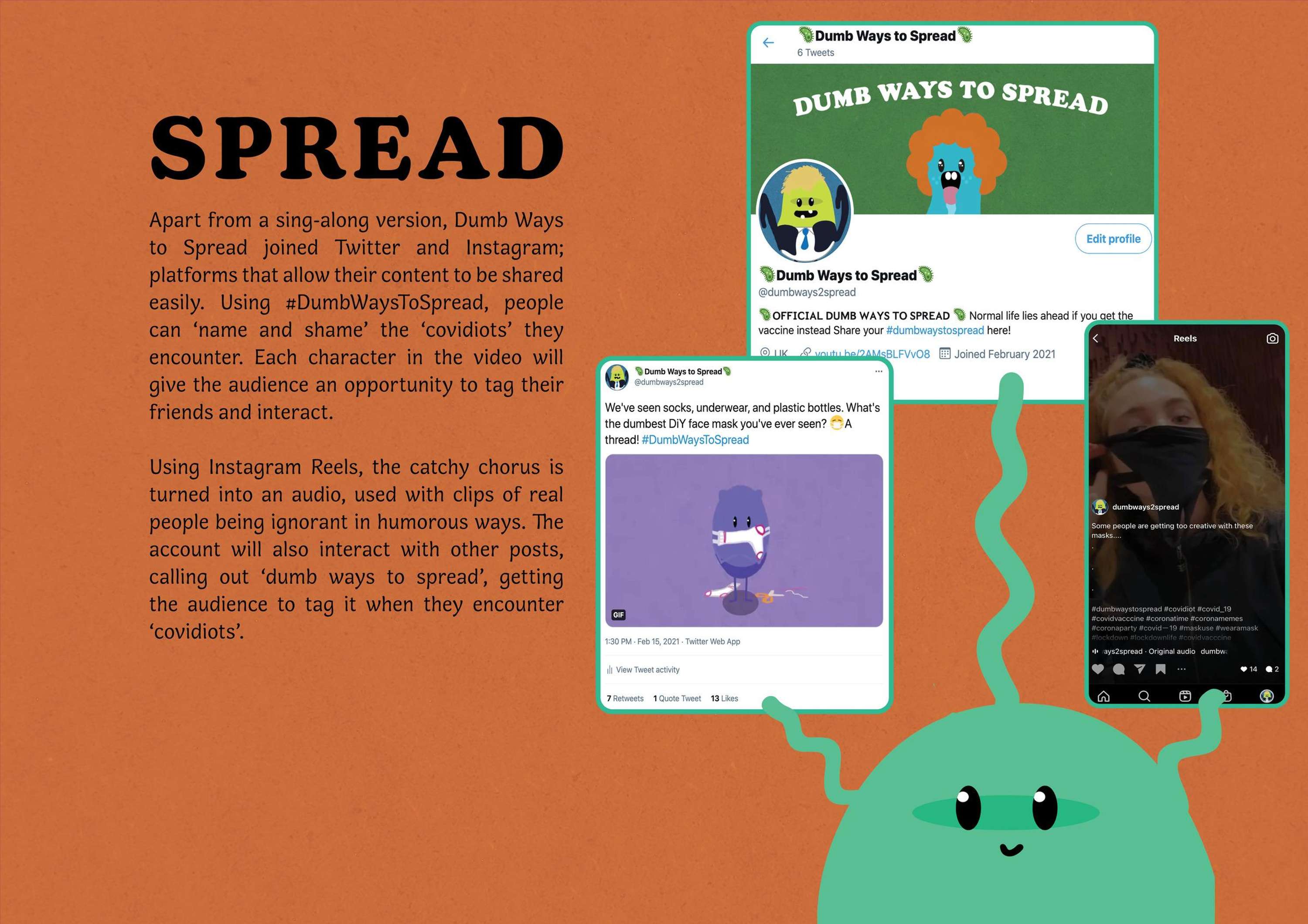 Dumb Ways To Spread by Beti Bara