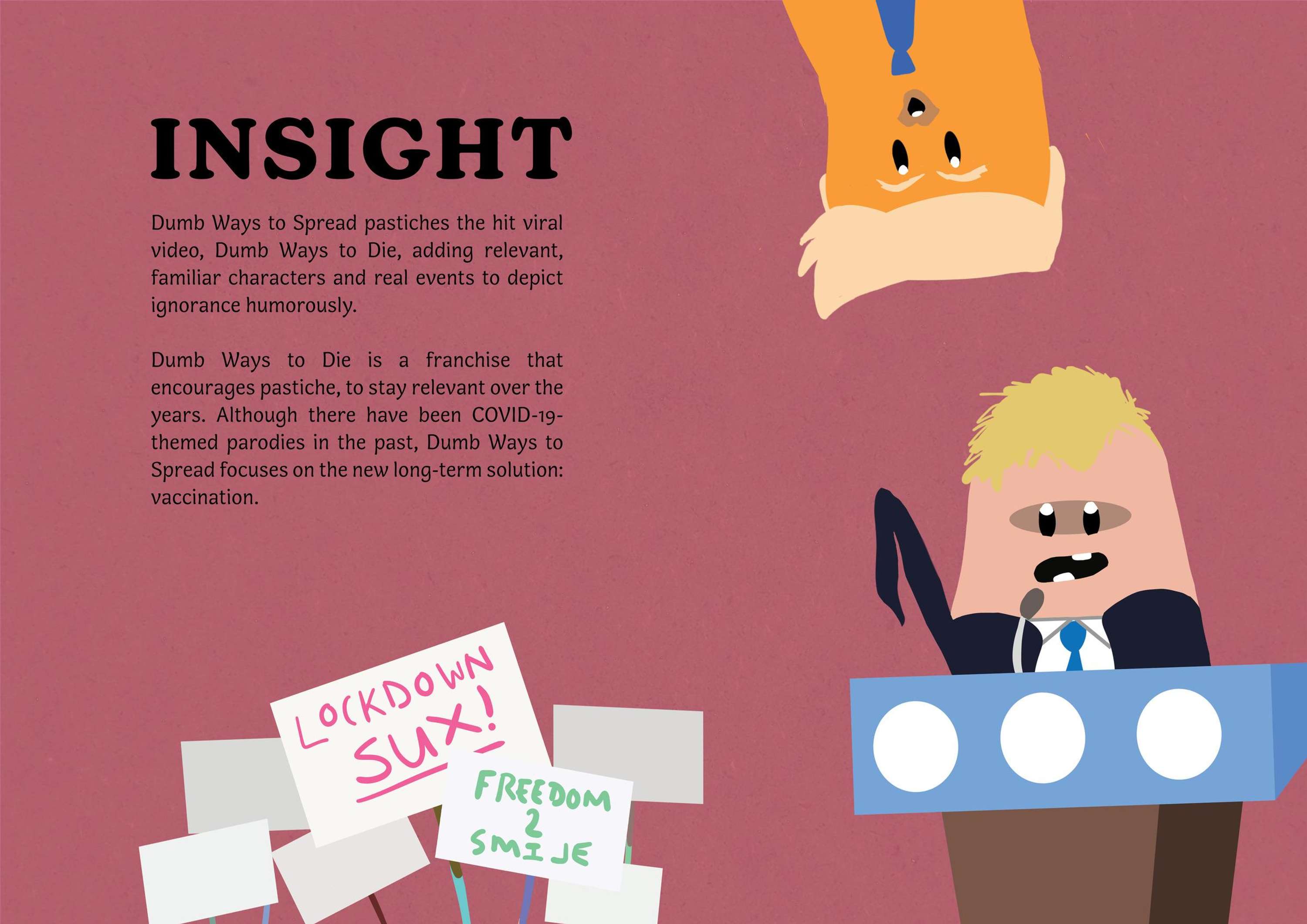 Dumb Ways To Spread by Beti Bara