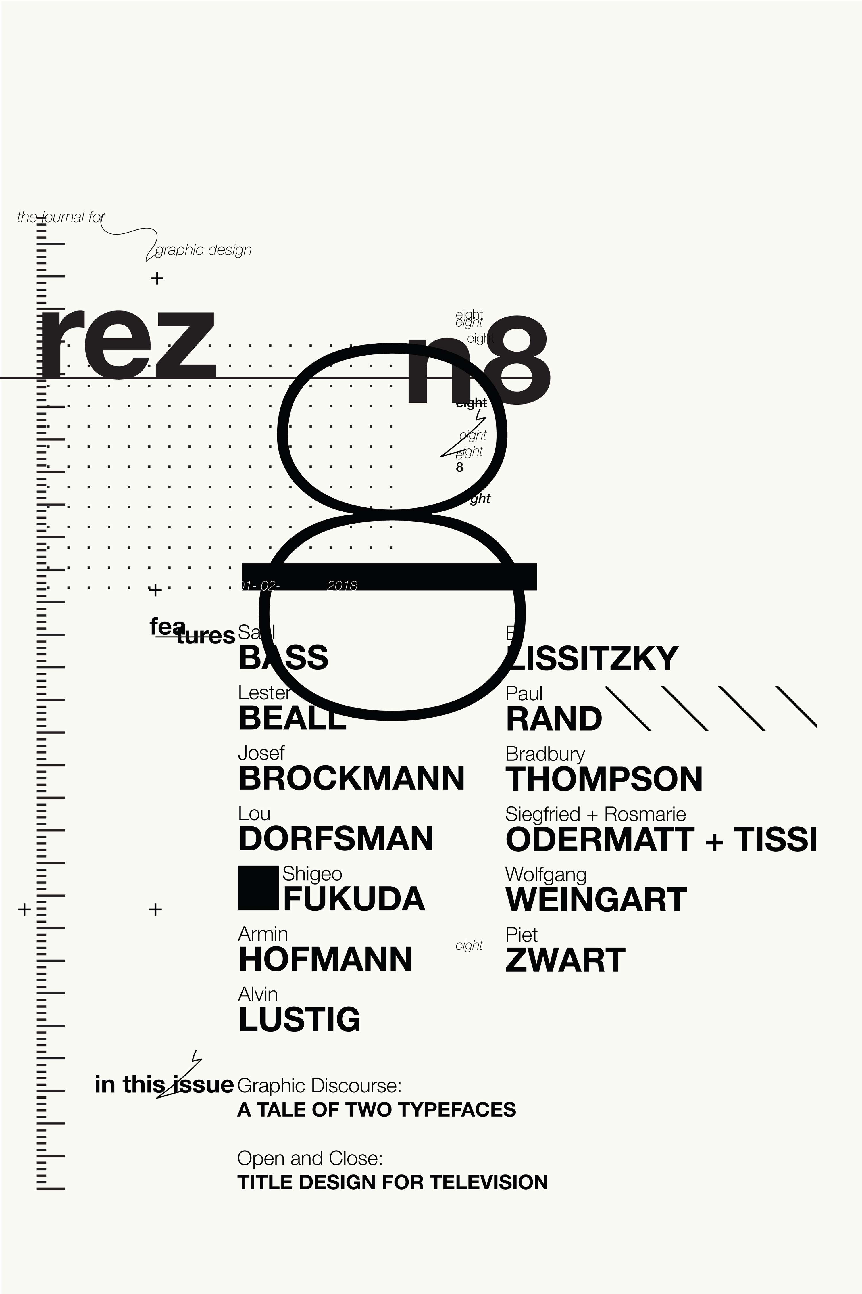 REZN8 - Typography Course by Emily Gouveia
