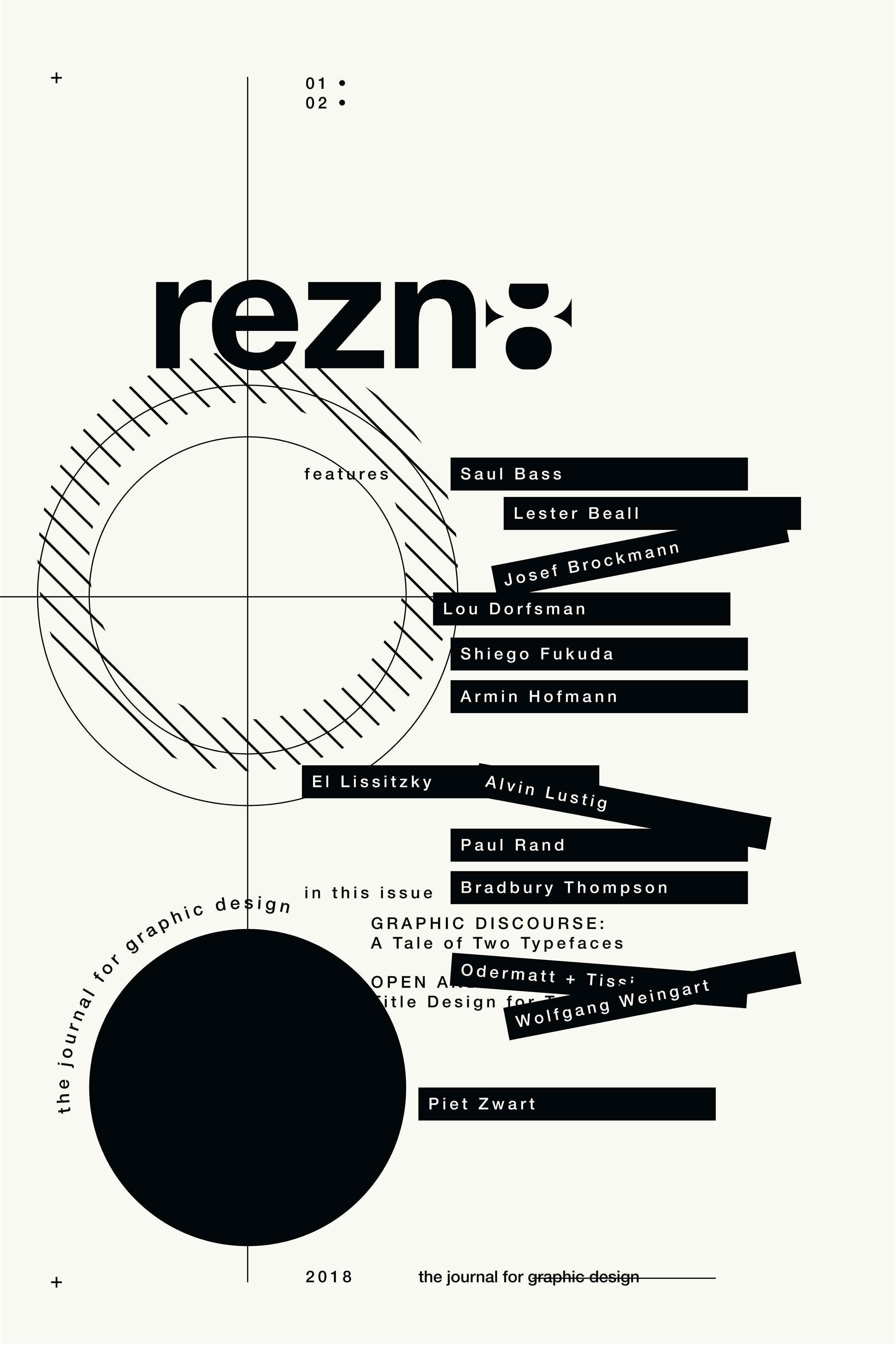 REZN8 - Typography Course by Emily Gouveia