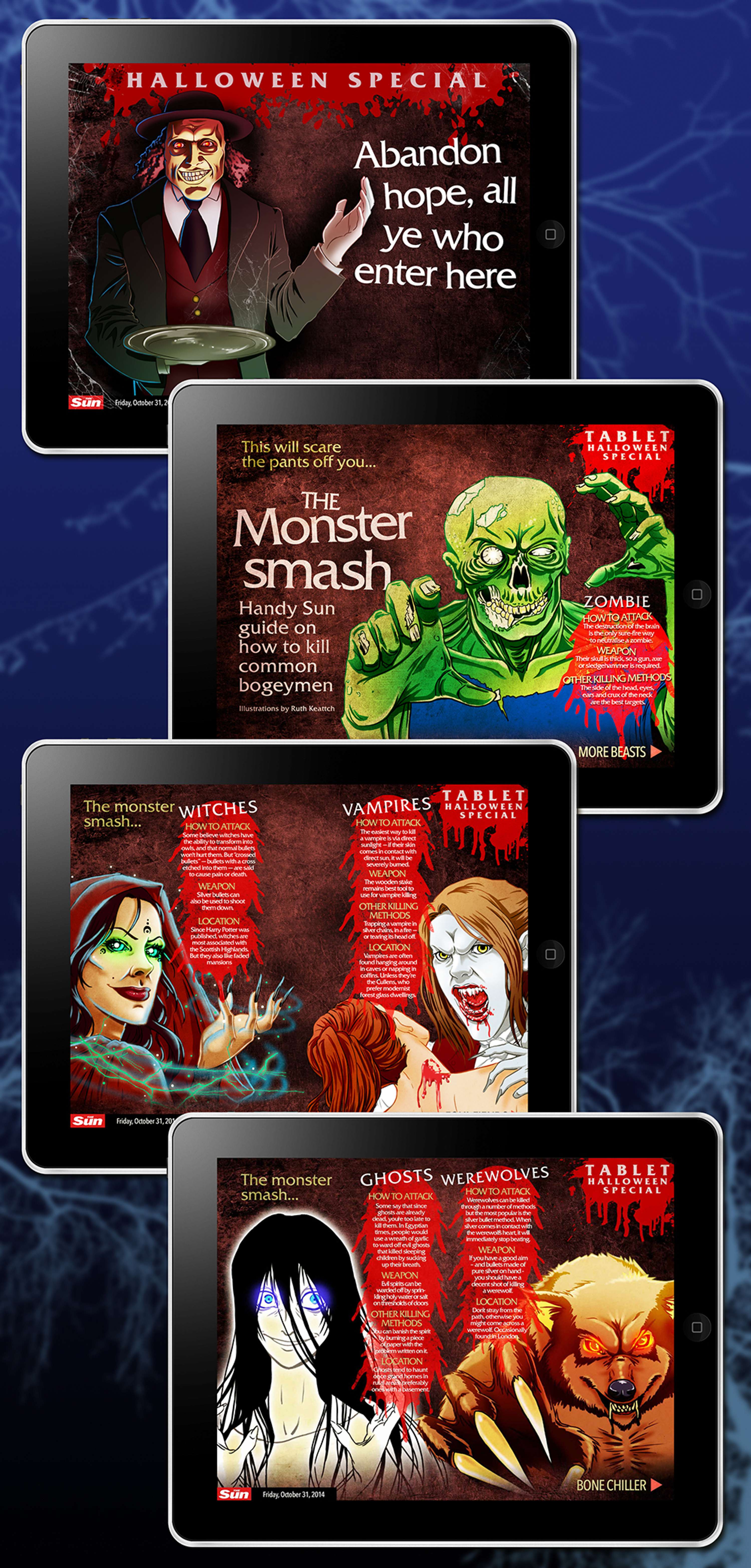 The Sun Halloween Special 2014 by Ruth Keattch