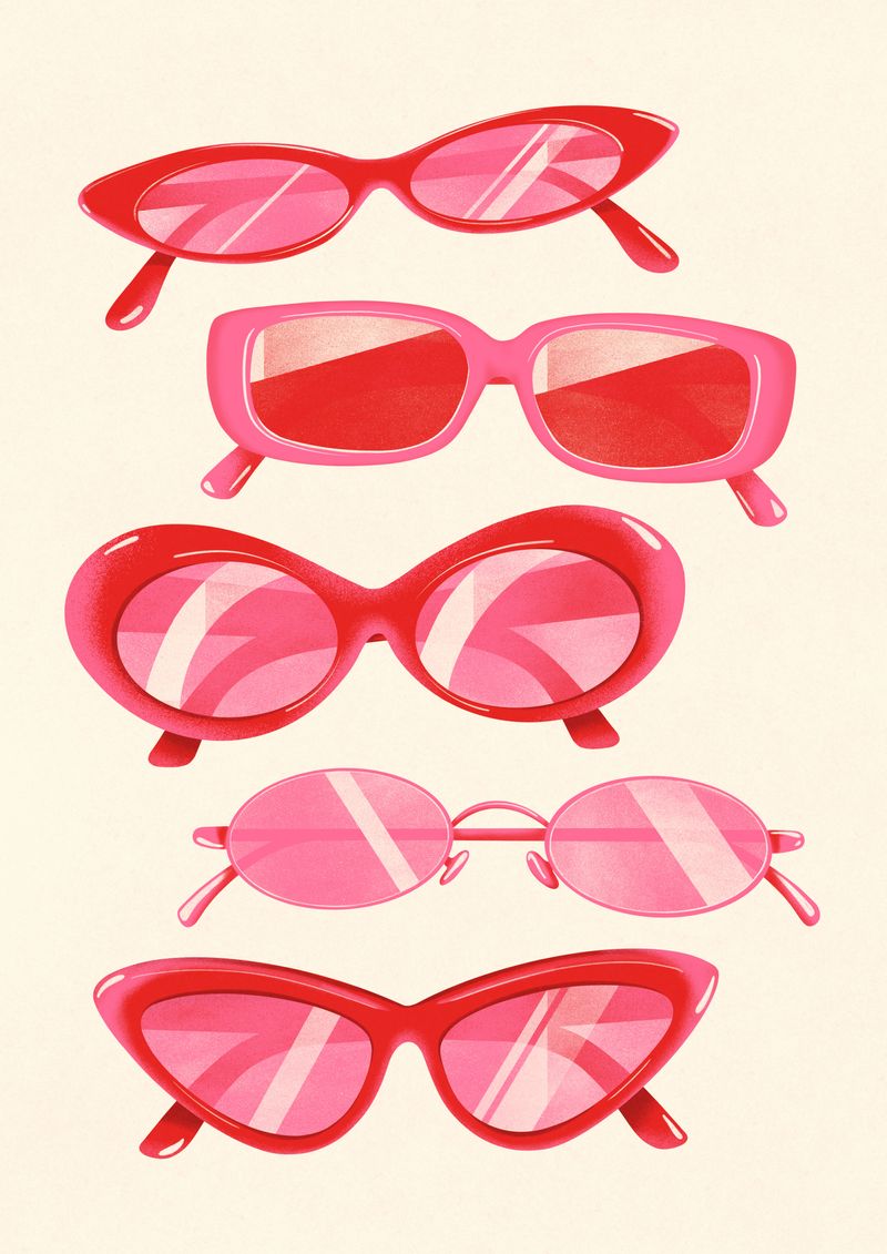 Rose Tinted Glasses by Jen Leem-Bruggen