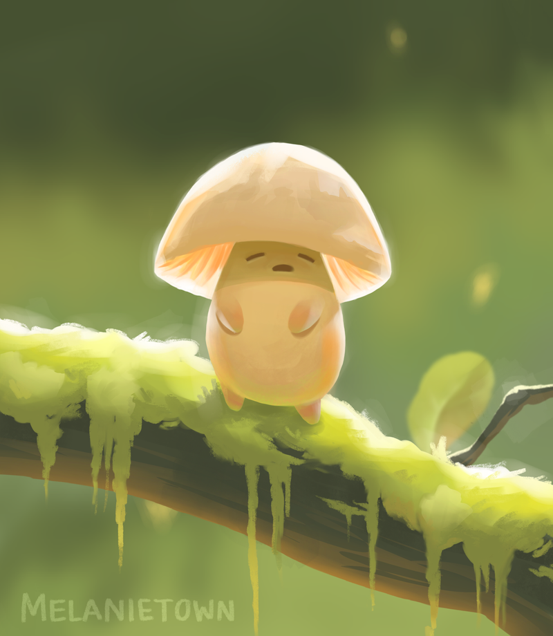 Mushroom Friend by Melanie Townsend