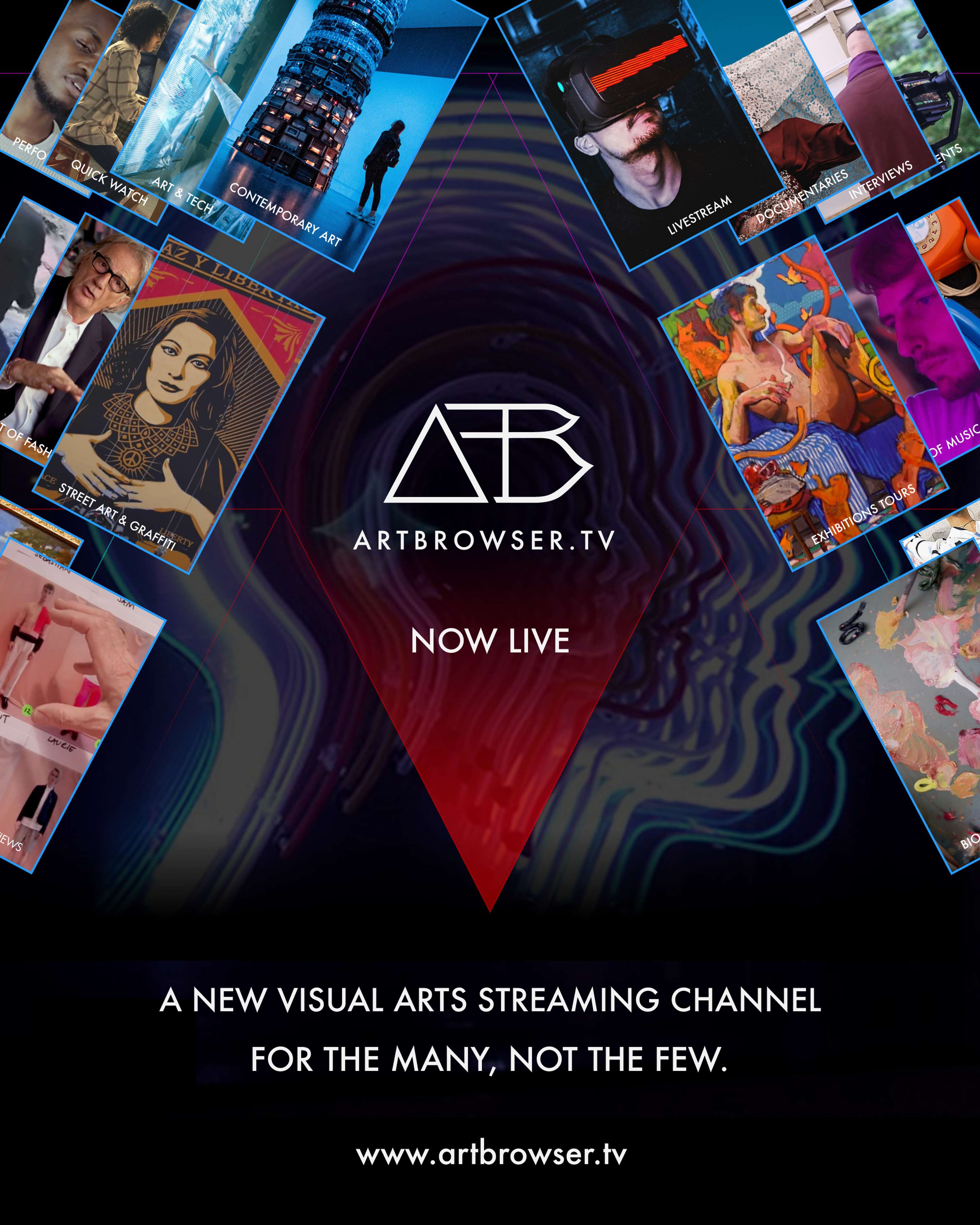 ArtBrowser TV Launch by - Eccentric O -