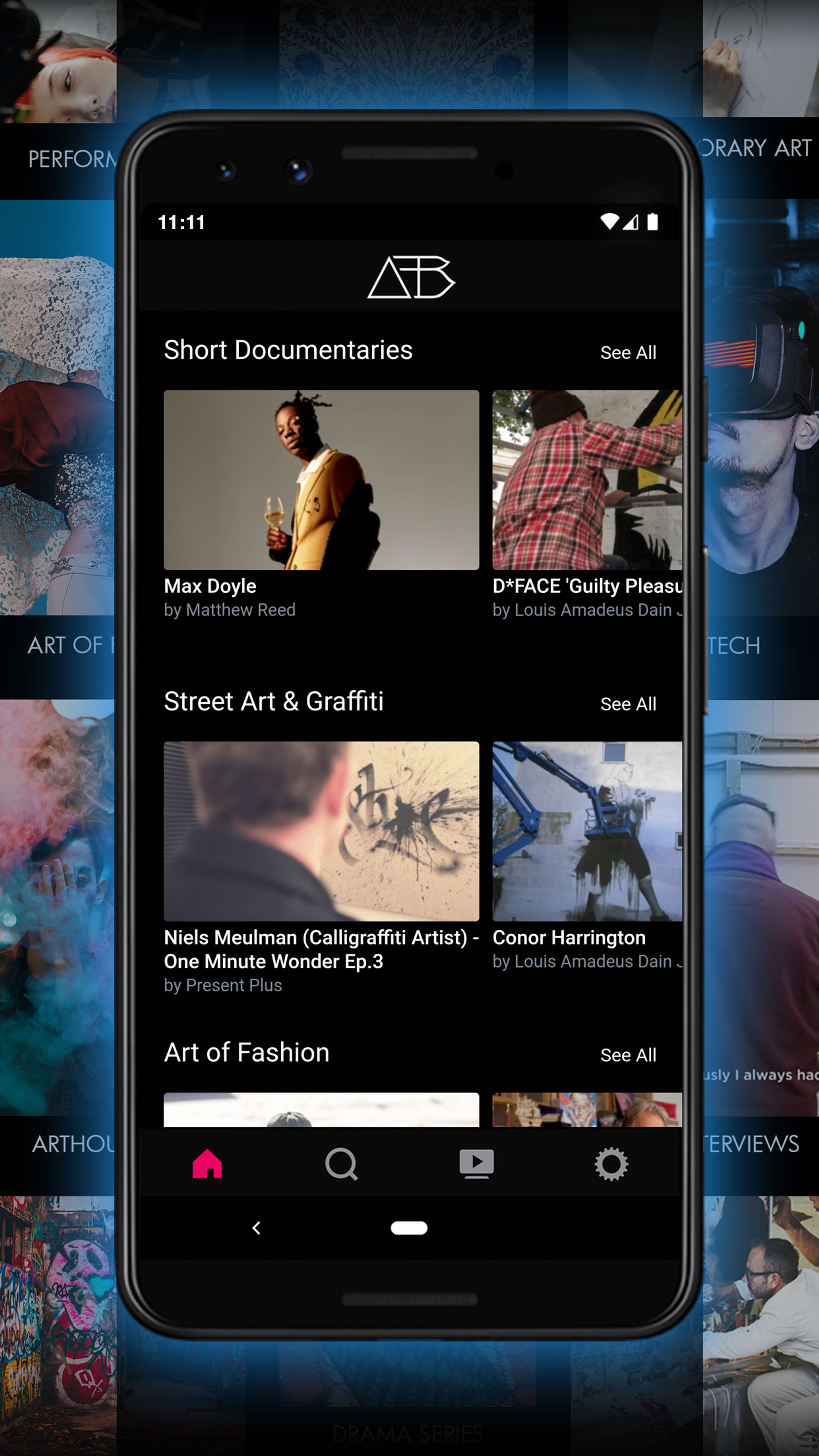 ArtBrowser TV Mobile App Launch by ArtBrowser TV