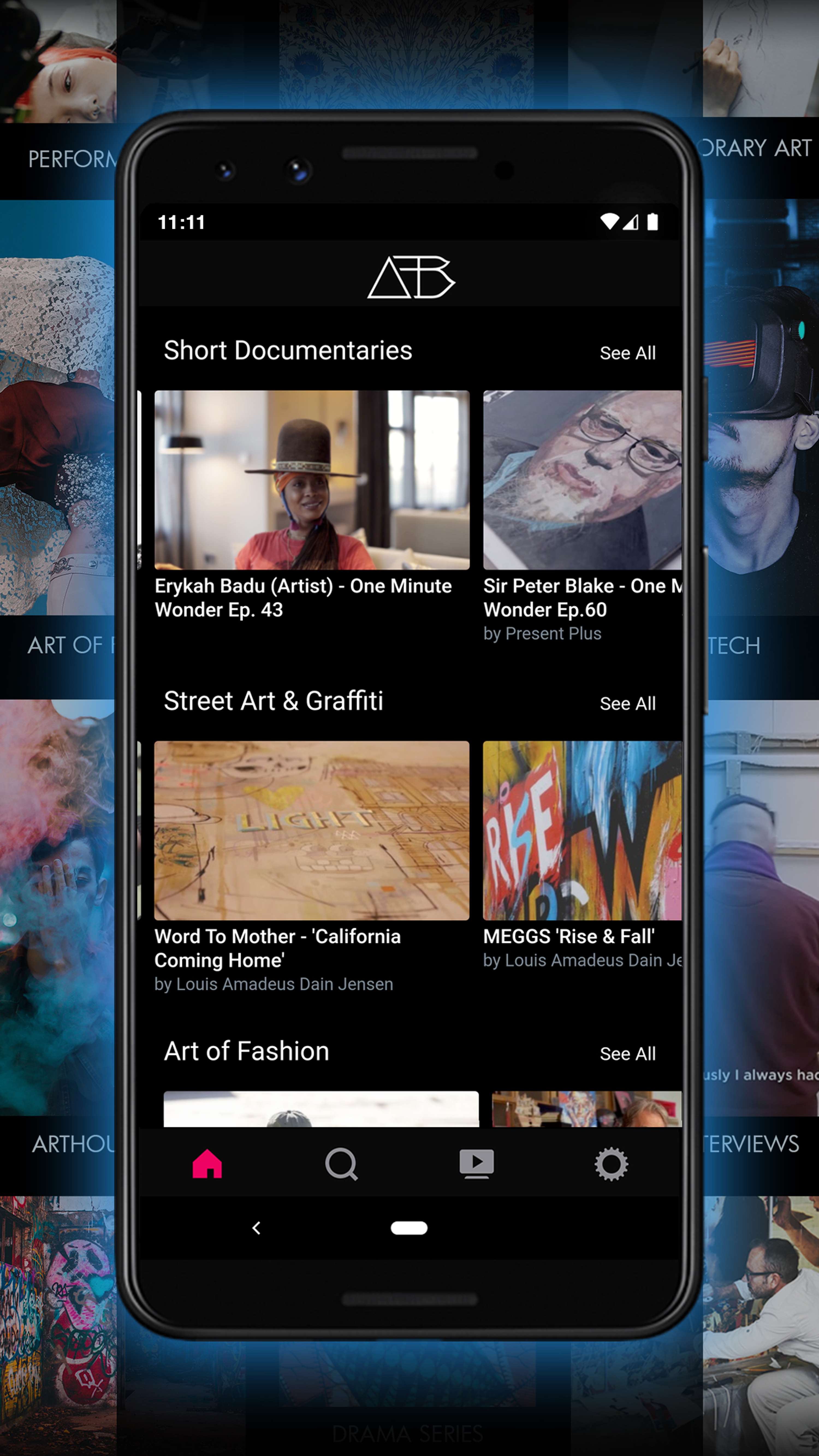 ArtBrowser TV Mobile App Launch by ArtBrowser TV