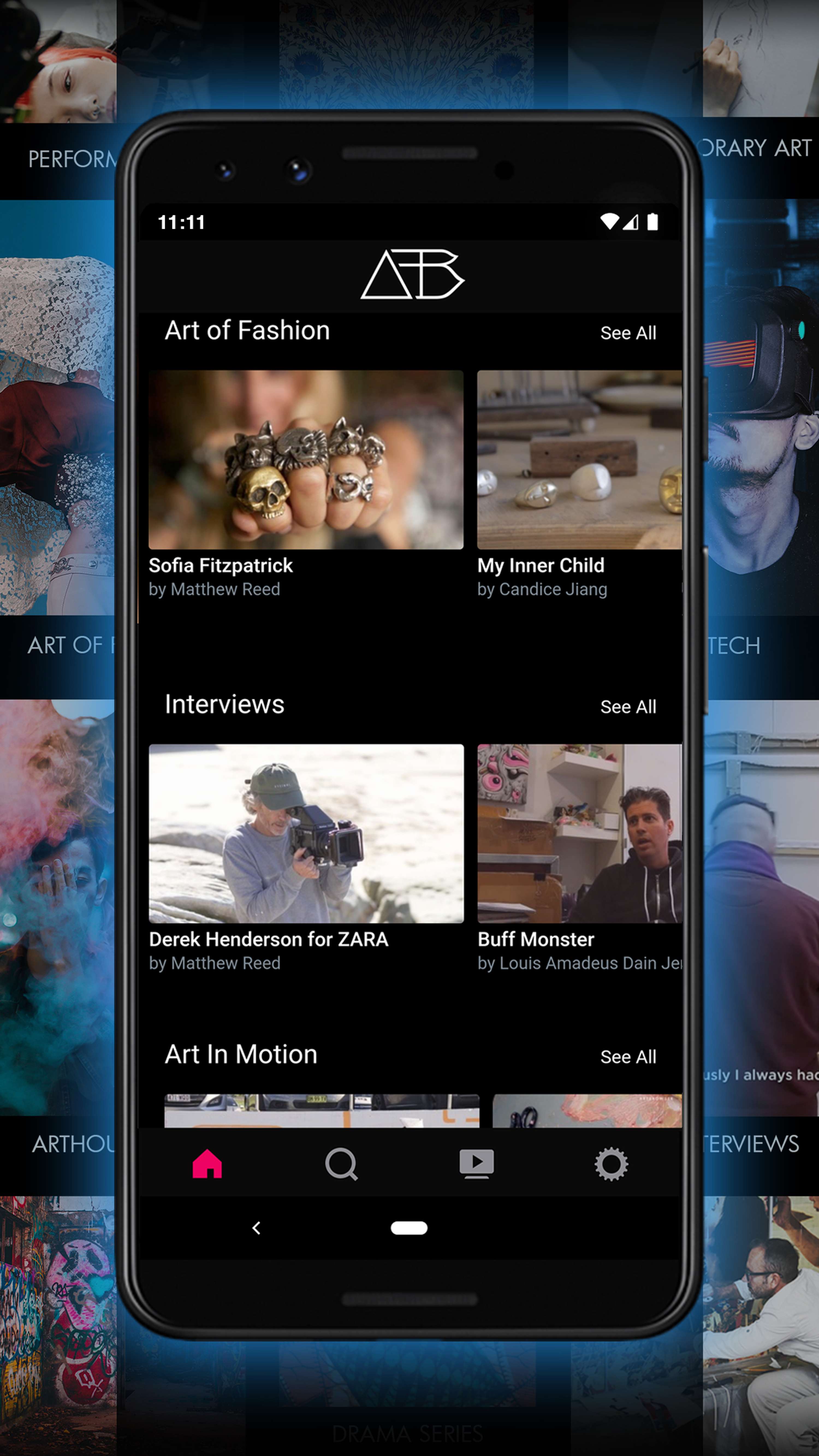 ArtBrowser TV Mobile App Launch by ArtBrowser TV