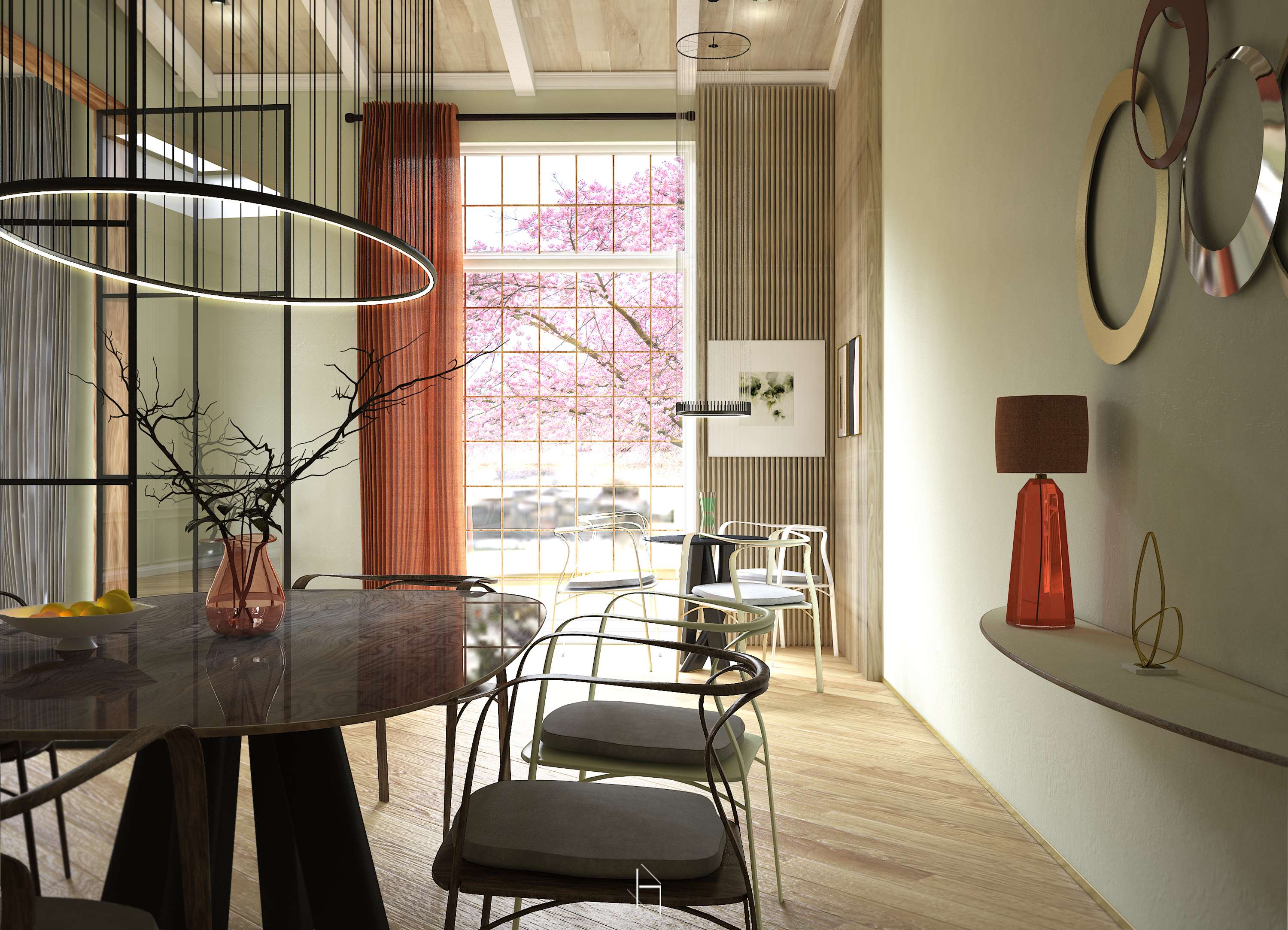 Refreshing Home in the Country | Lower Level by HarunTaylor Design