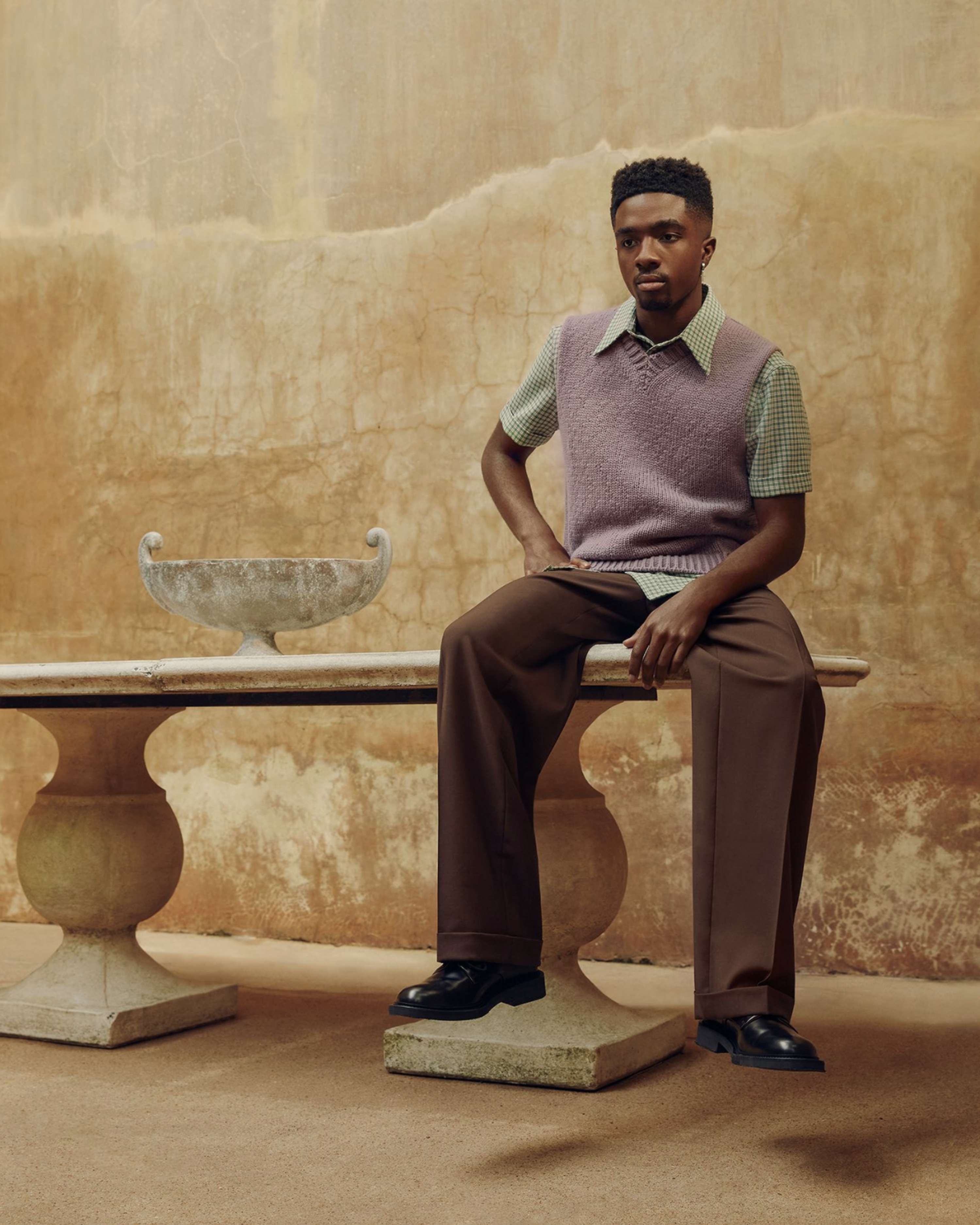 CALEB MCLAUGHLIN X MR PORTER by The Production Factory