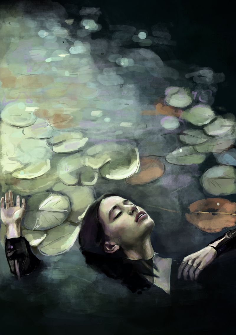 Let the water wash it away by Ivana Stefanova