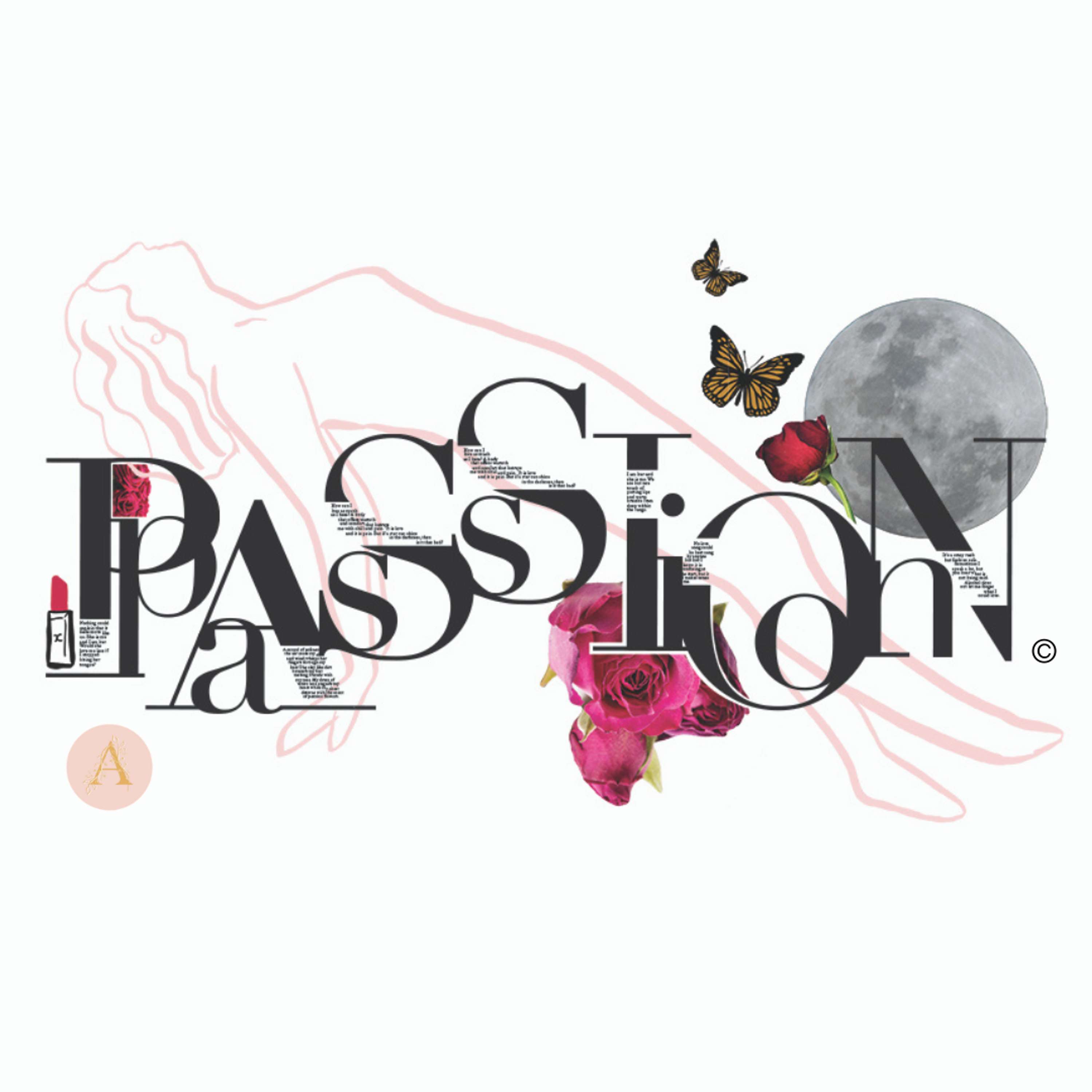 Typography design  (magazine style) by Angelina Raisa