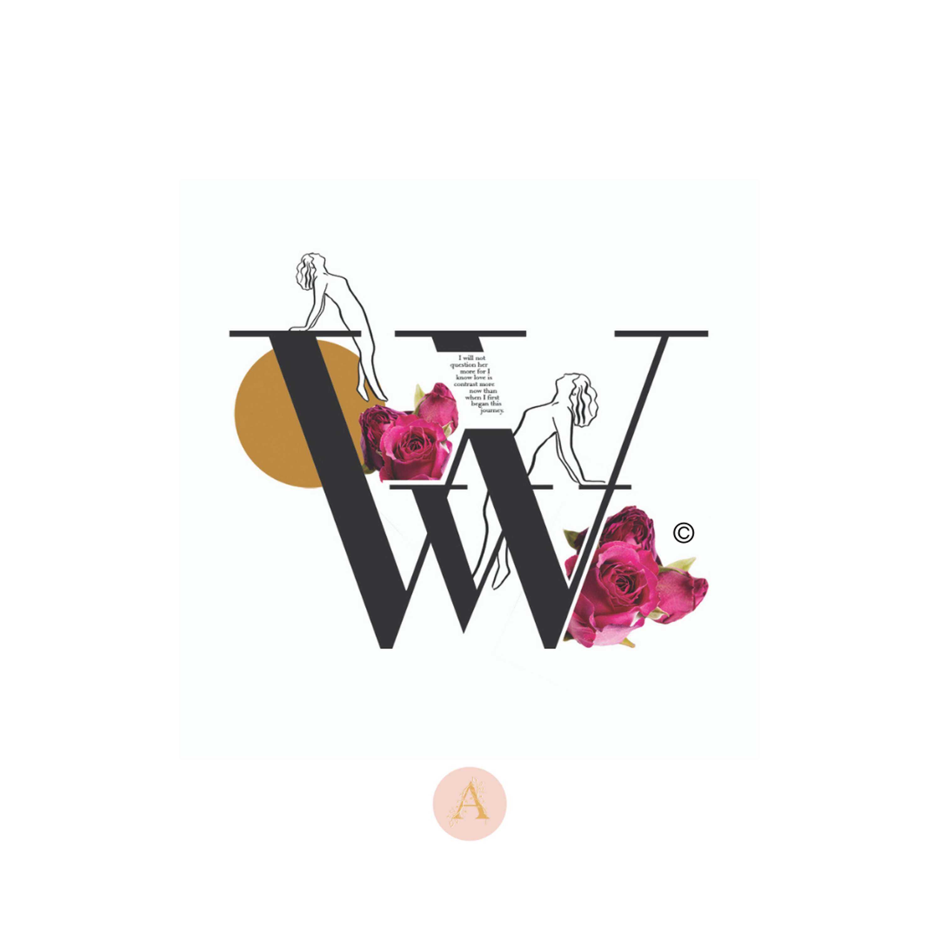 Typography design  (magazine style) by Angelina Raisa