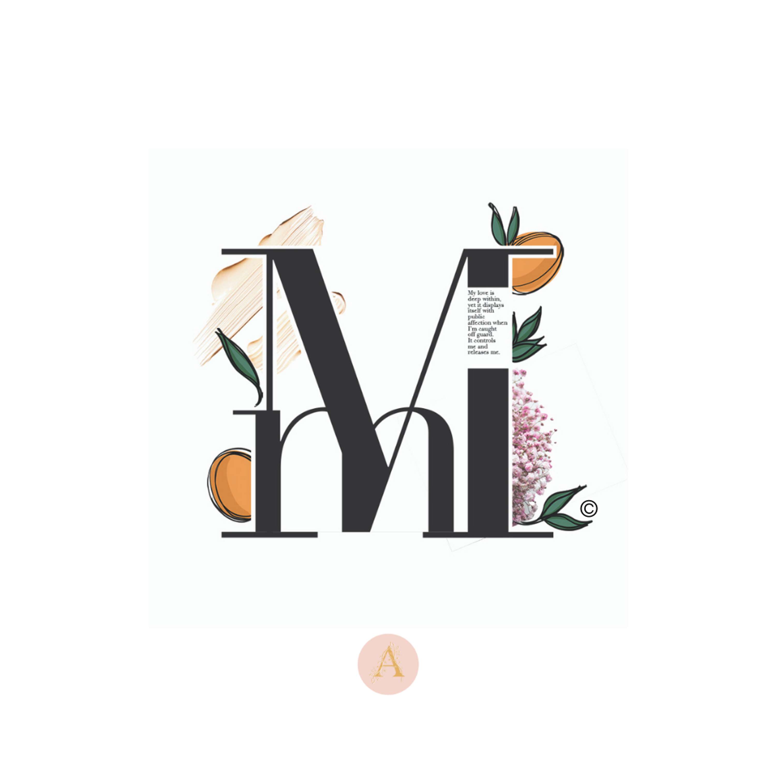 Typography design  (magazine style) by Angelina Raisa