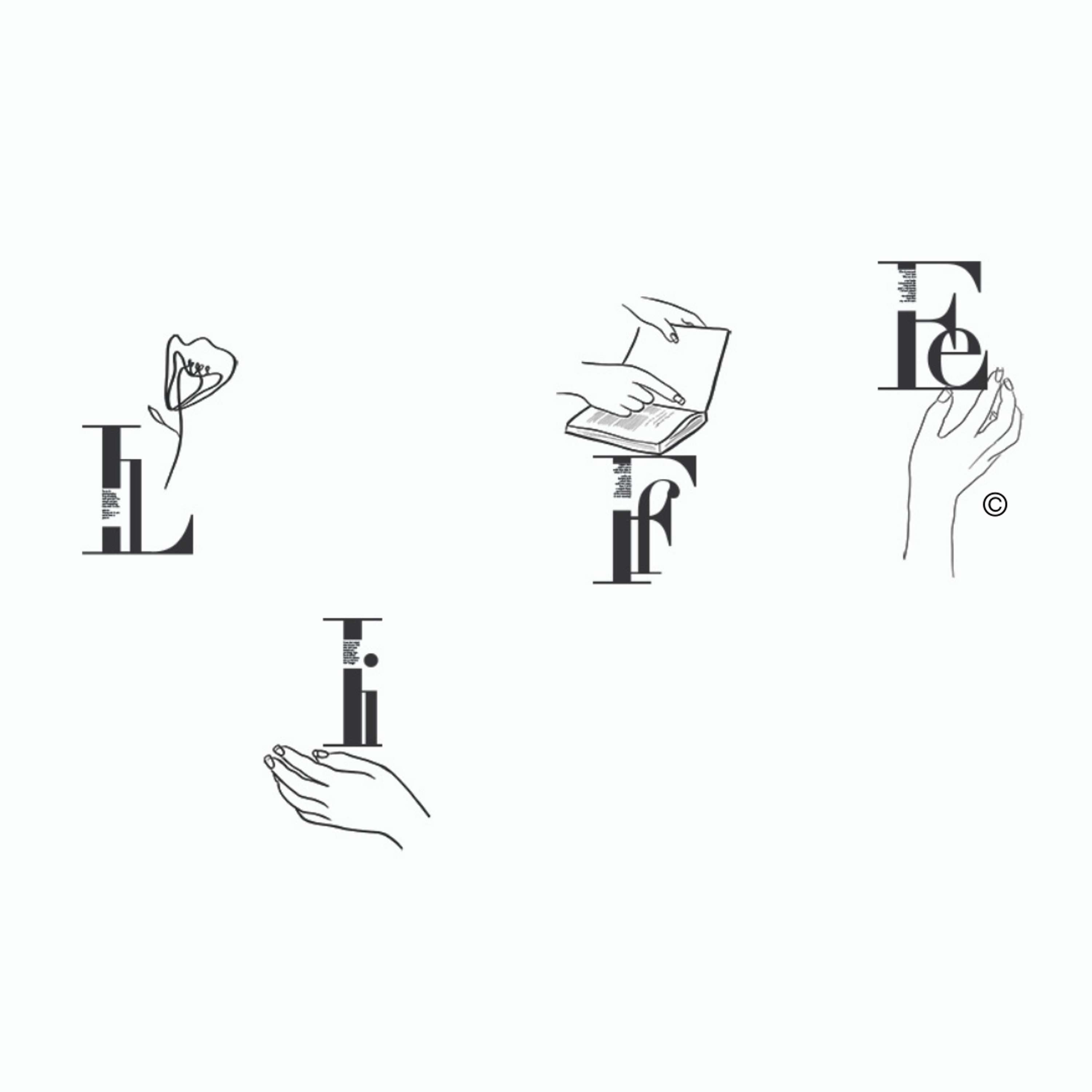 Typography design  (magazine style) by Angelina Raisa