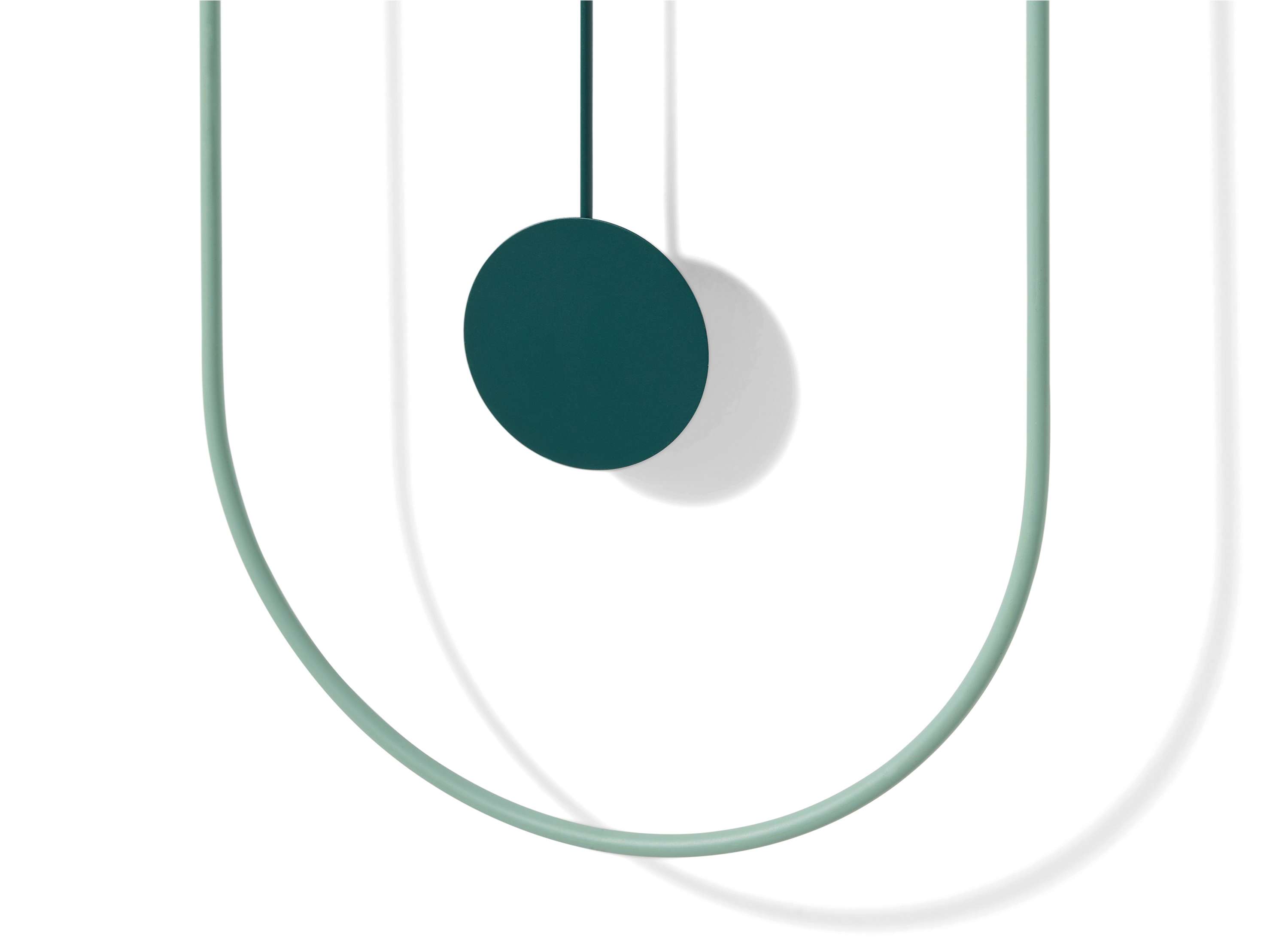 MADE.com Ivon pendulum clock by David Weatherhead