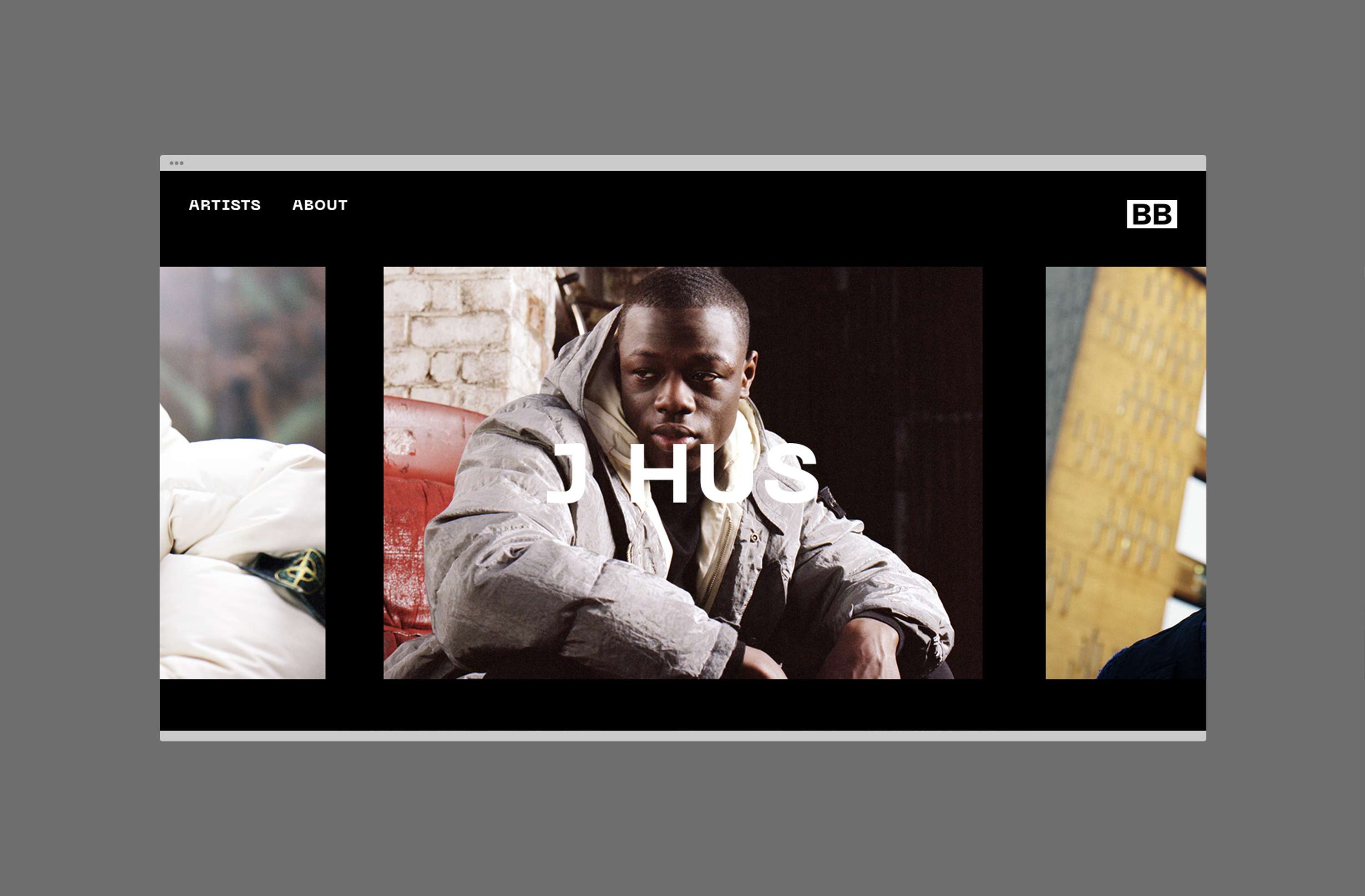 Black Butter Records - Website Design & Build by Tristan Palmer
