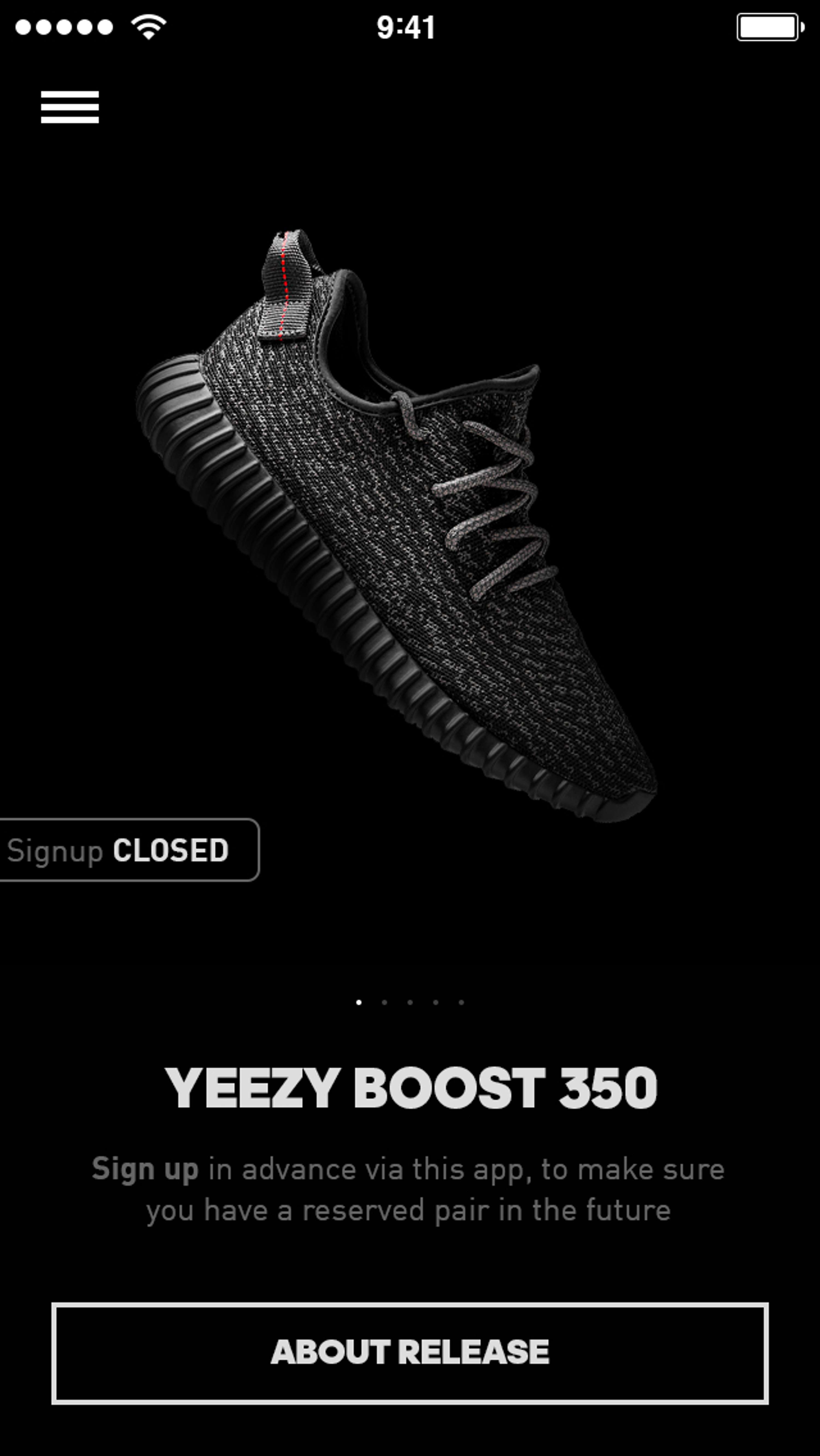 Adidas Confirmed Experimental UI by Sedric Sylvester