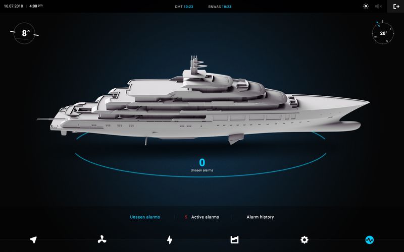 Dekasis. AMCS Marine UI by Sedric Sylvester
