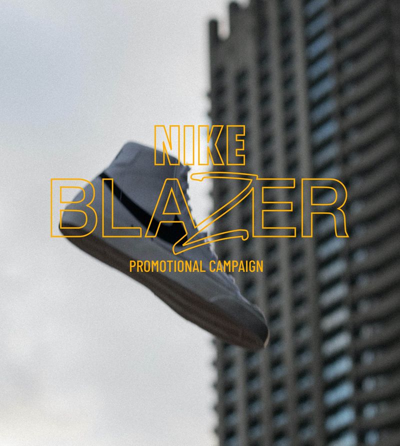 Nike blazer promotional campaign by Yusuf Islam