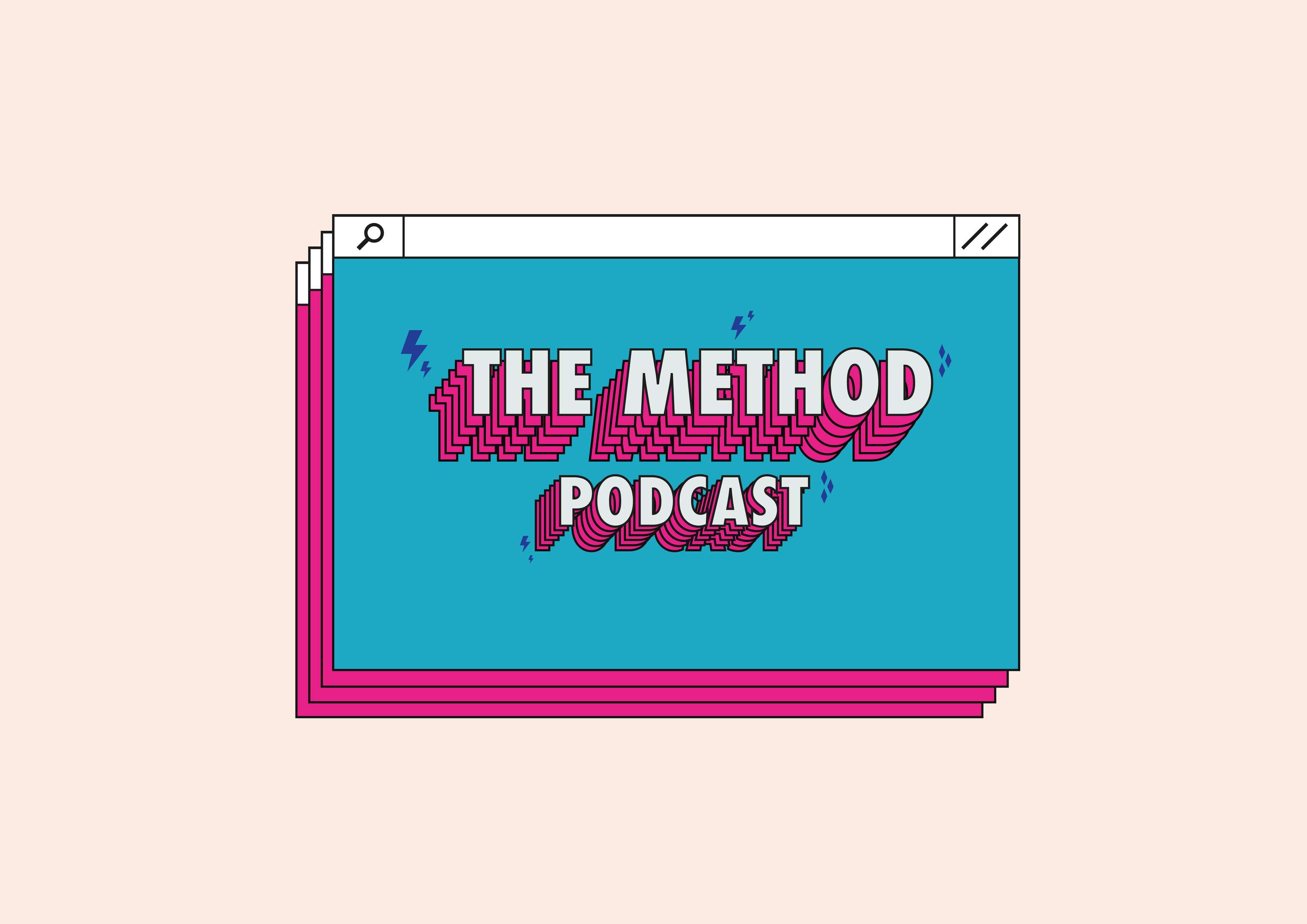 The Method Podcast visual identity by Yusuf Islam