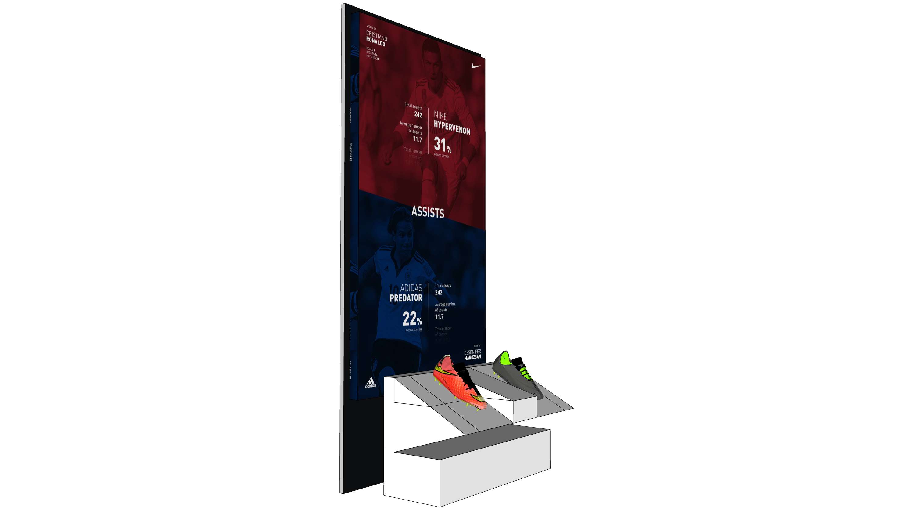 Intersport Interactive Comparison by Sedric Sylvester