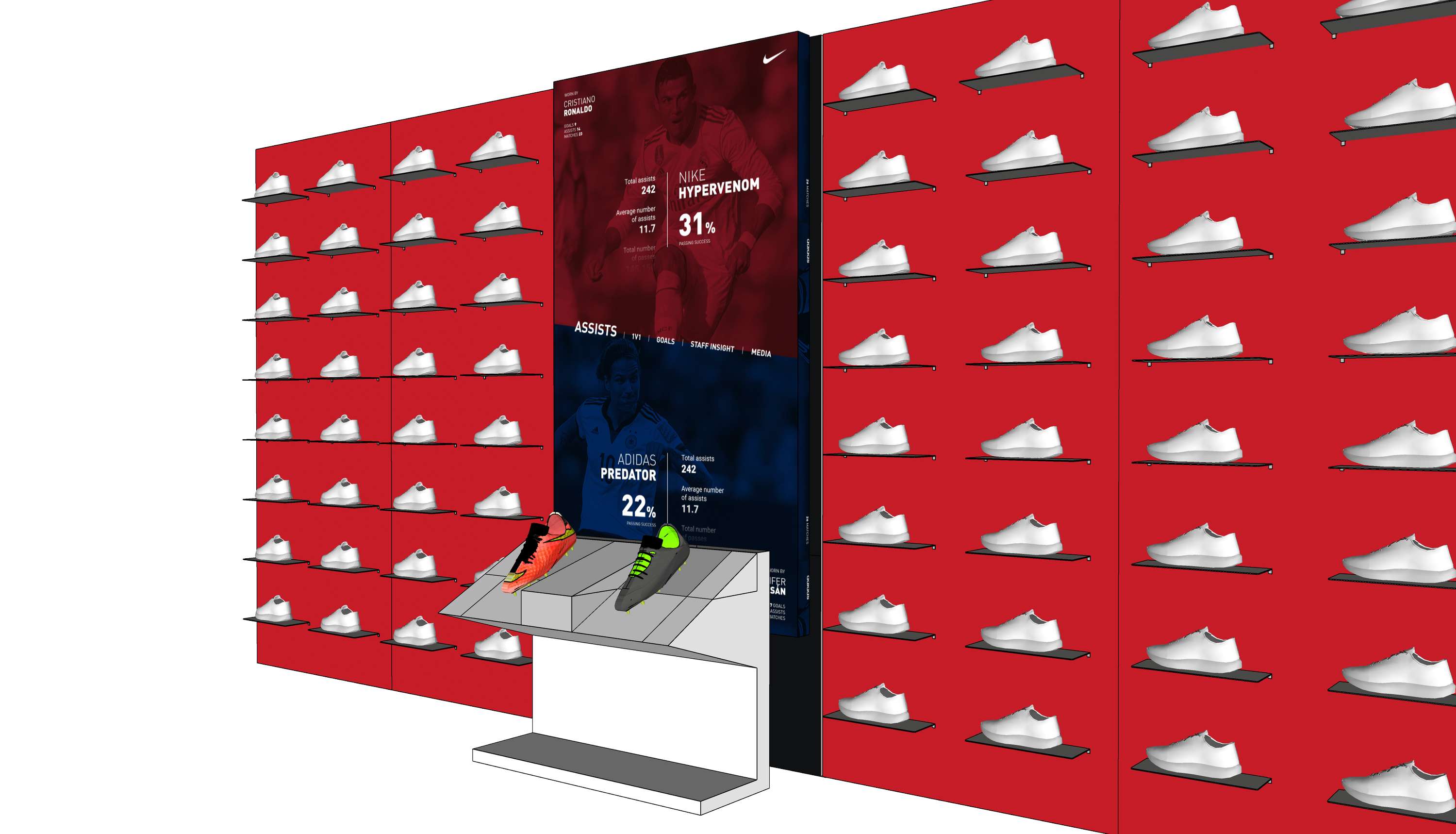 Intersport Interactive Comparison by Sedric Sylvester