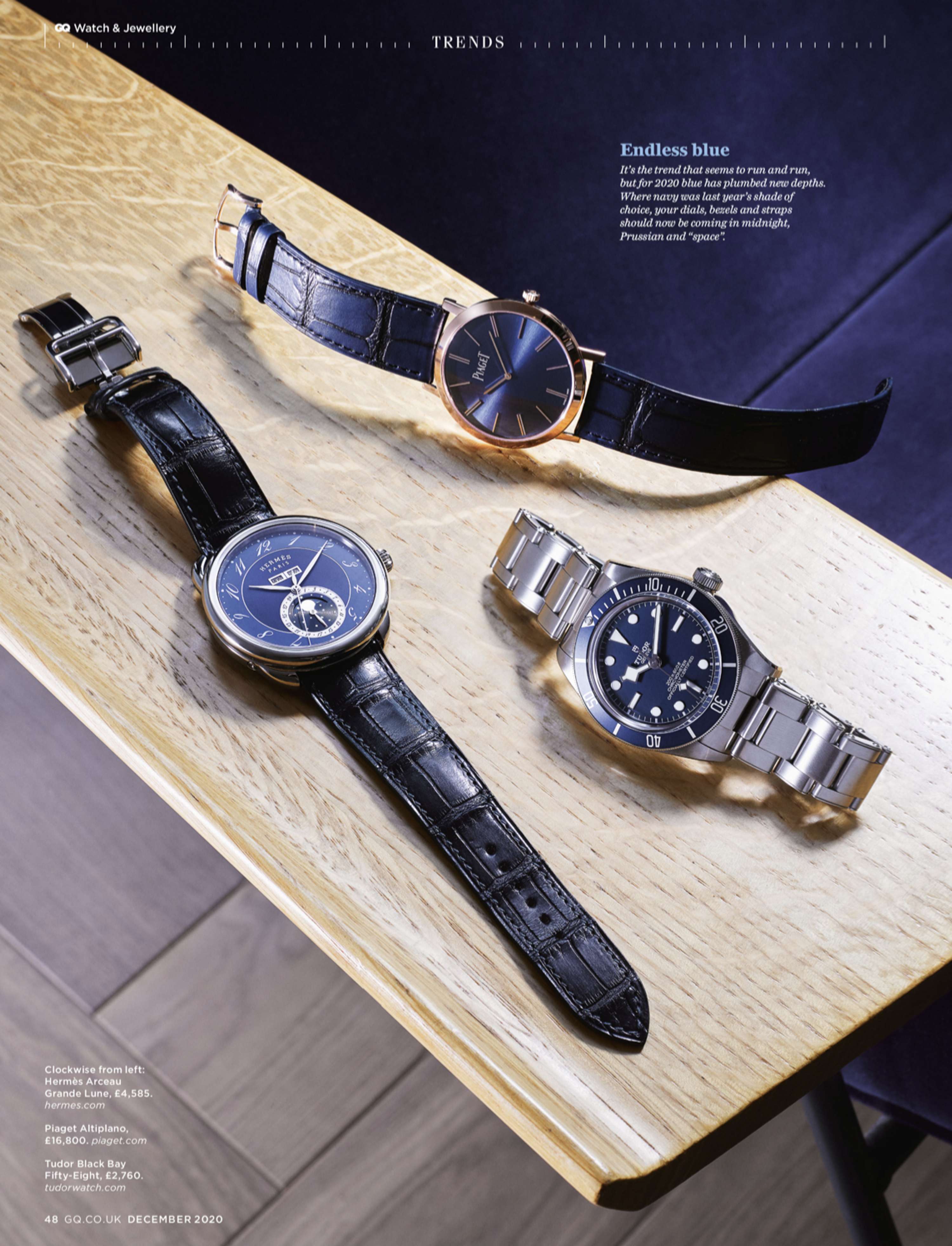 GQ Watch Guide 2021 by Annie Jane Jones