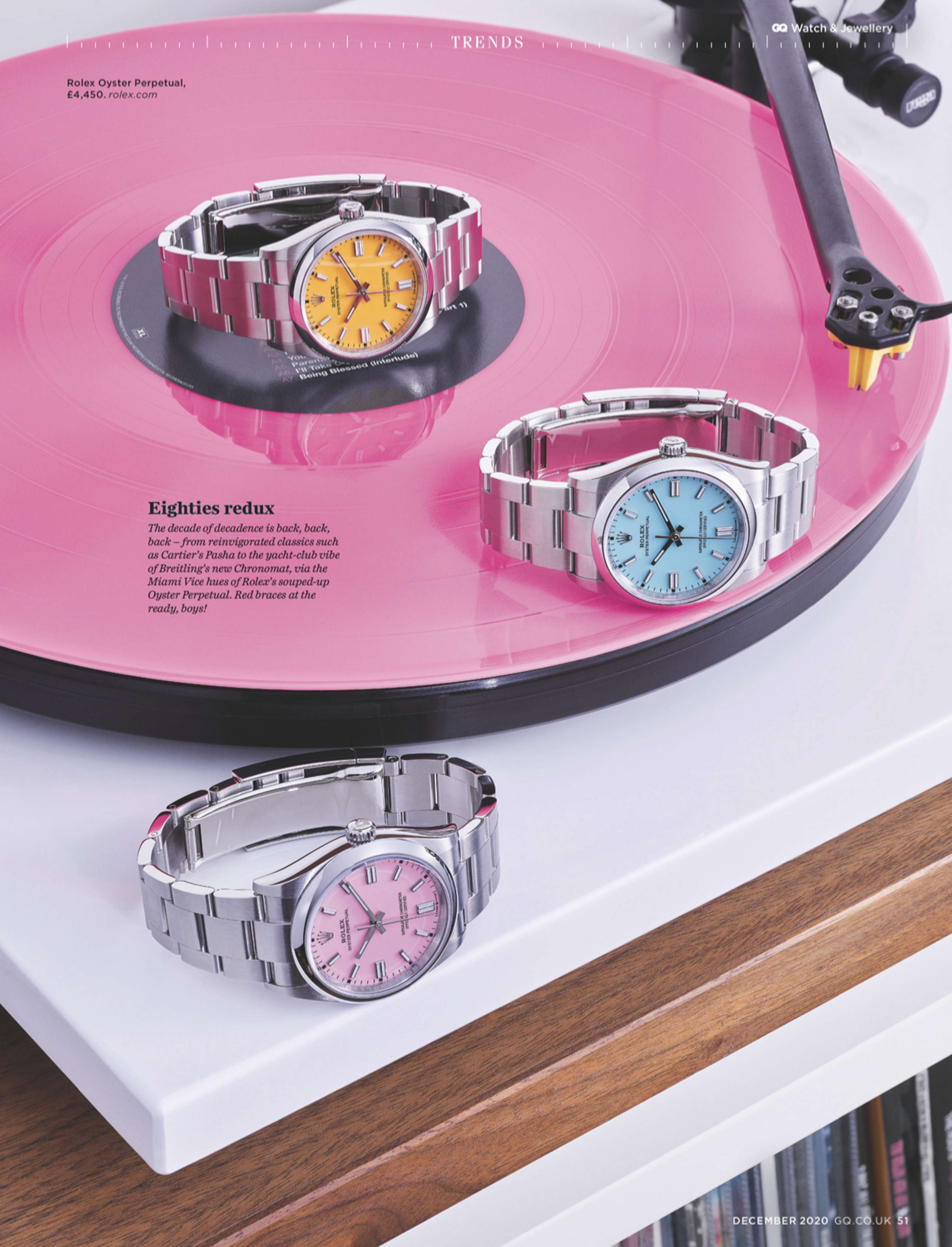 GQ Watch Guide 2021 by Annie Jane Jones