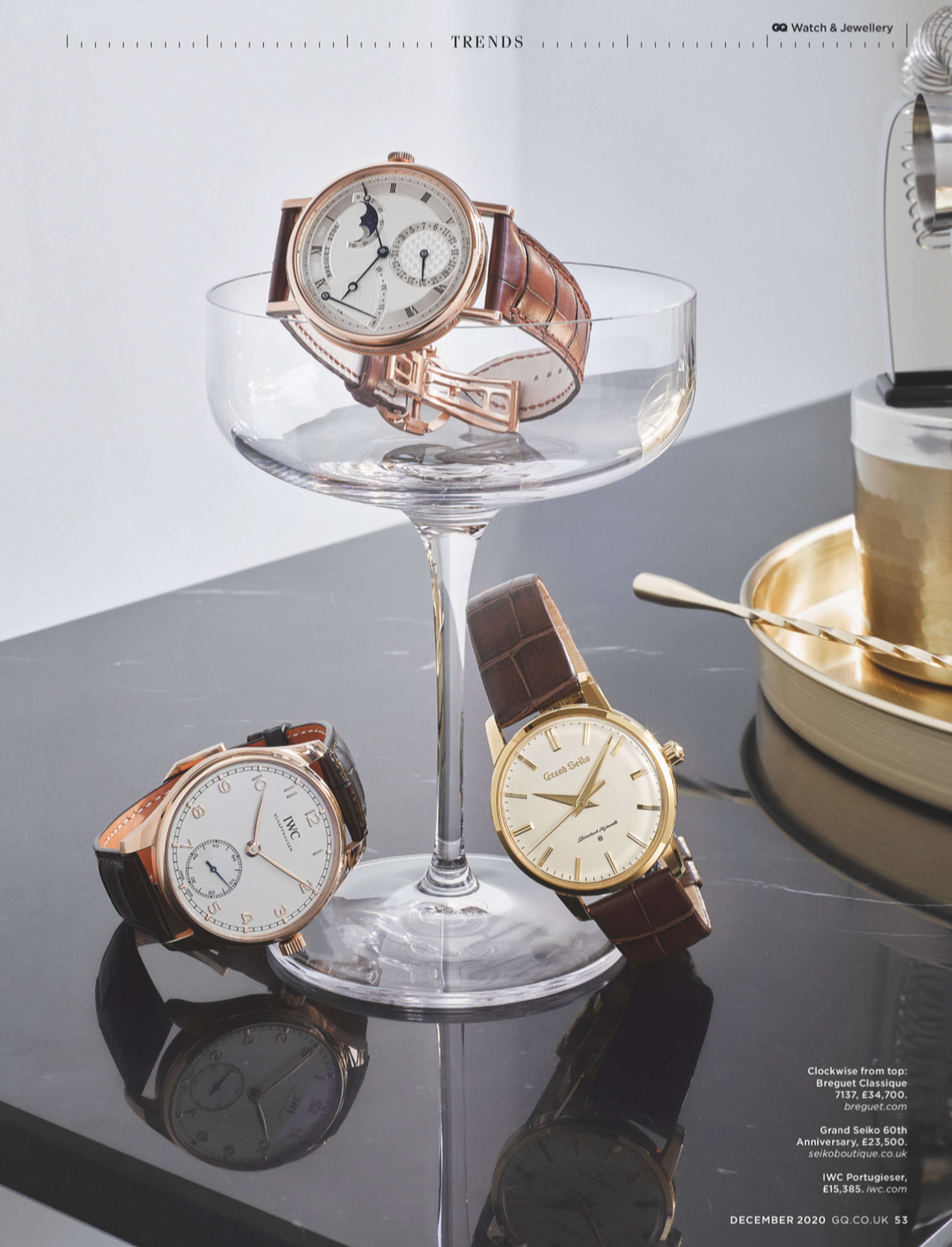 GQ Watch Guide 2021 by Annie Jane Jones