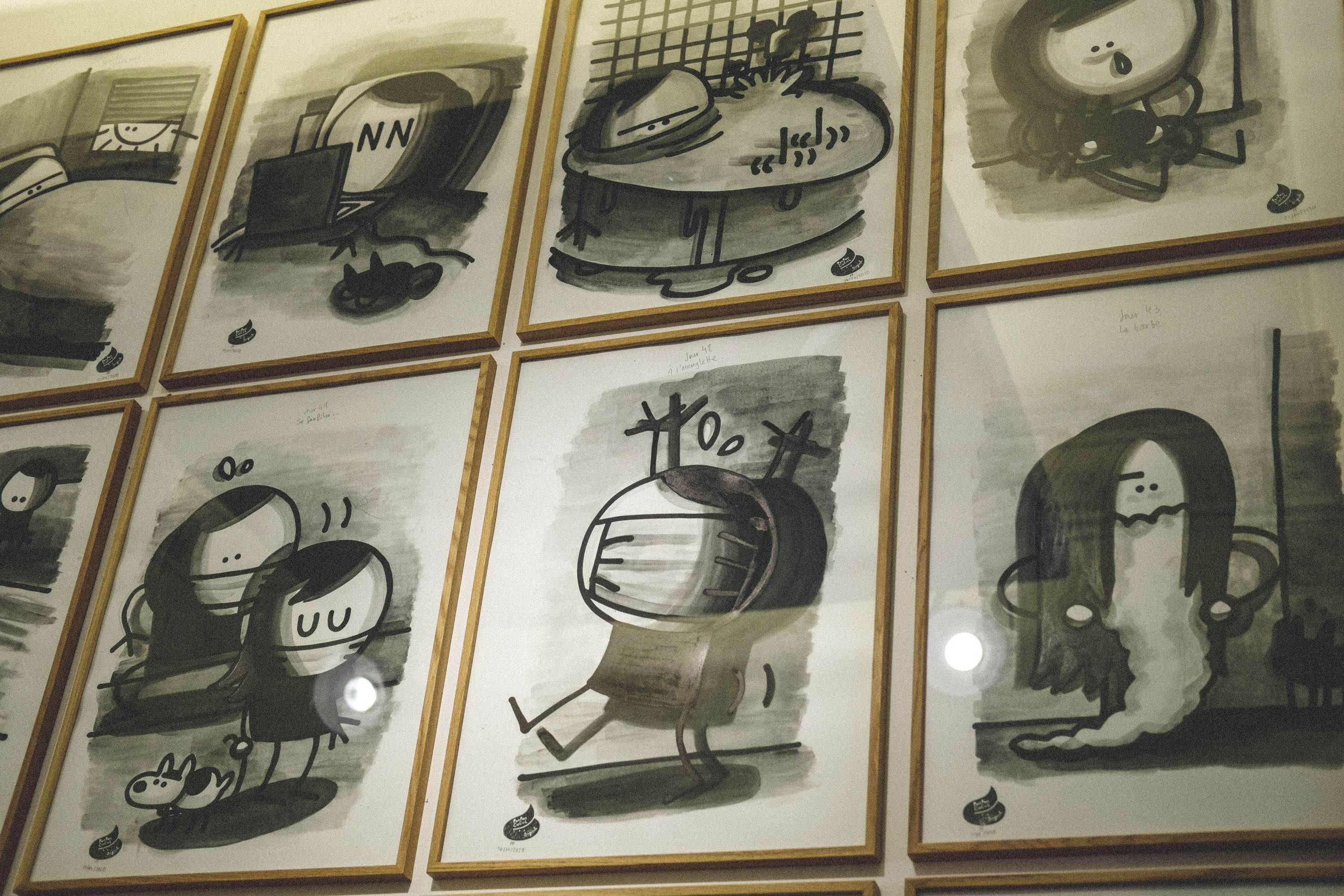 Prison Drawings by Julien de Preux