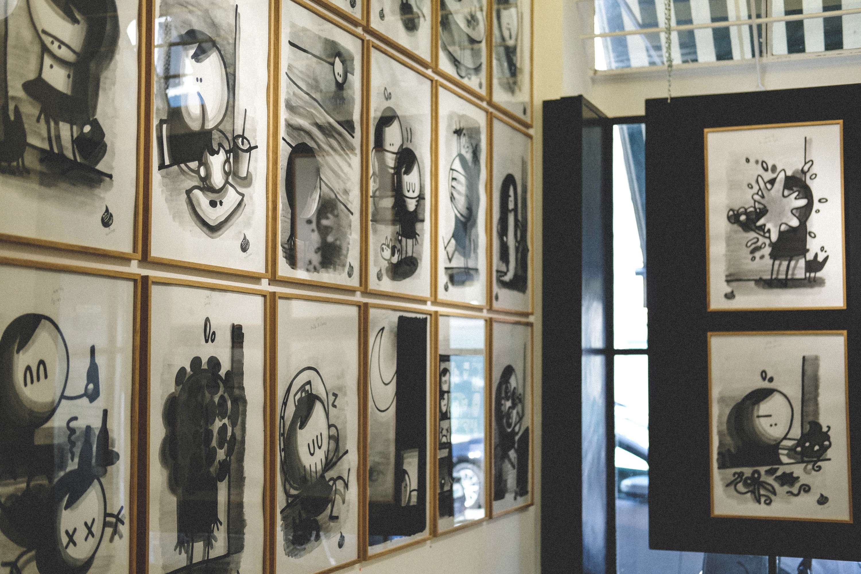 Prison Drawings by Julien de Preux