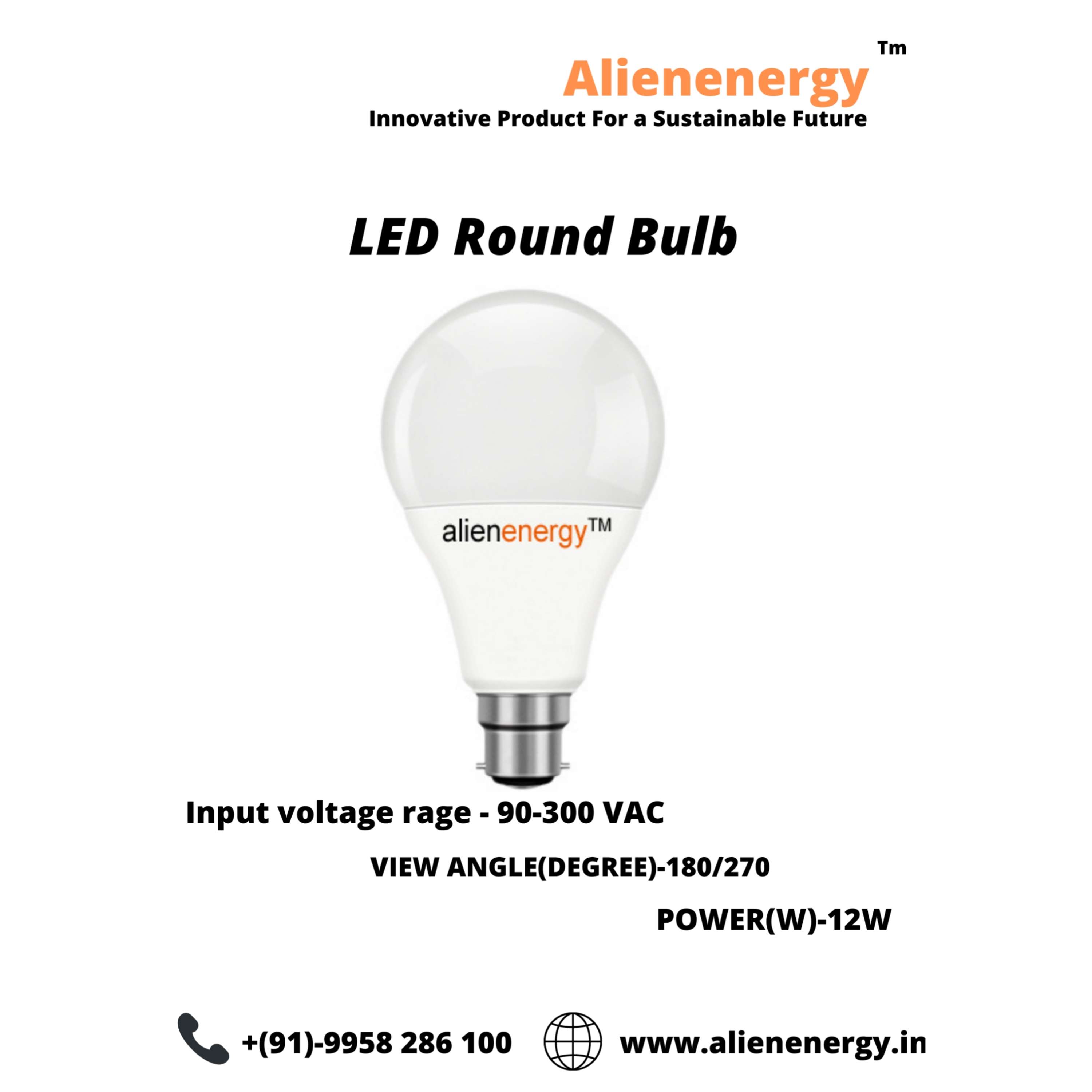LED Round bulb by Alienenergy Audit