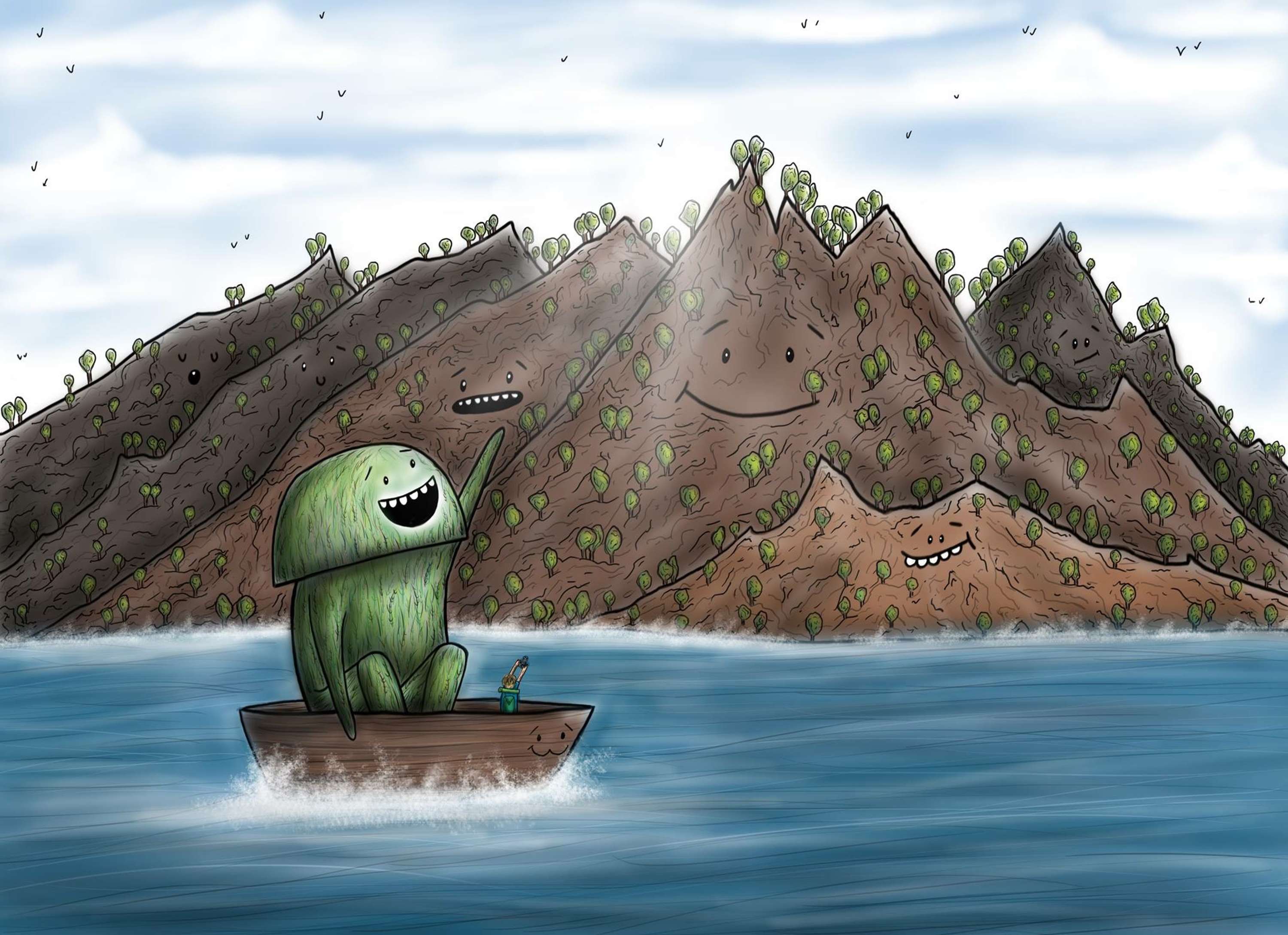 Everything is Alive by Kerry Illustrate