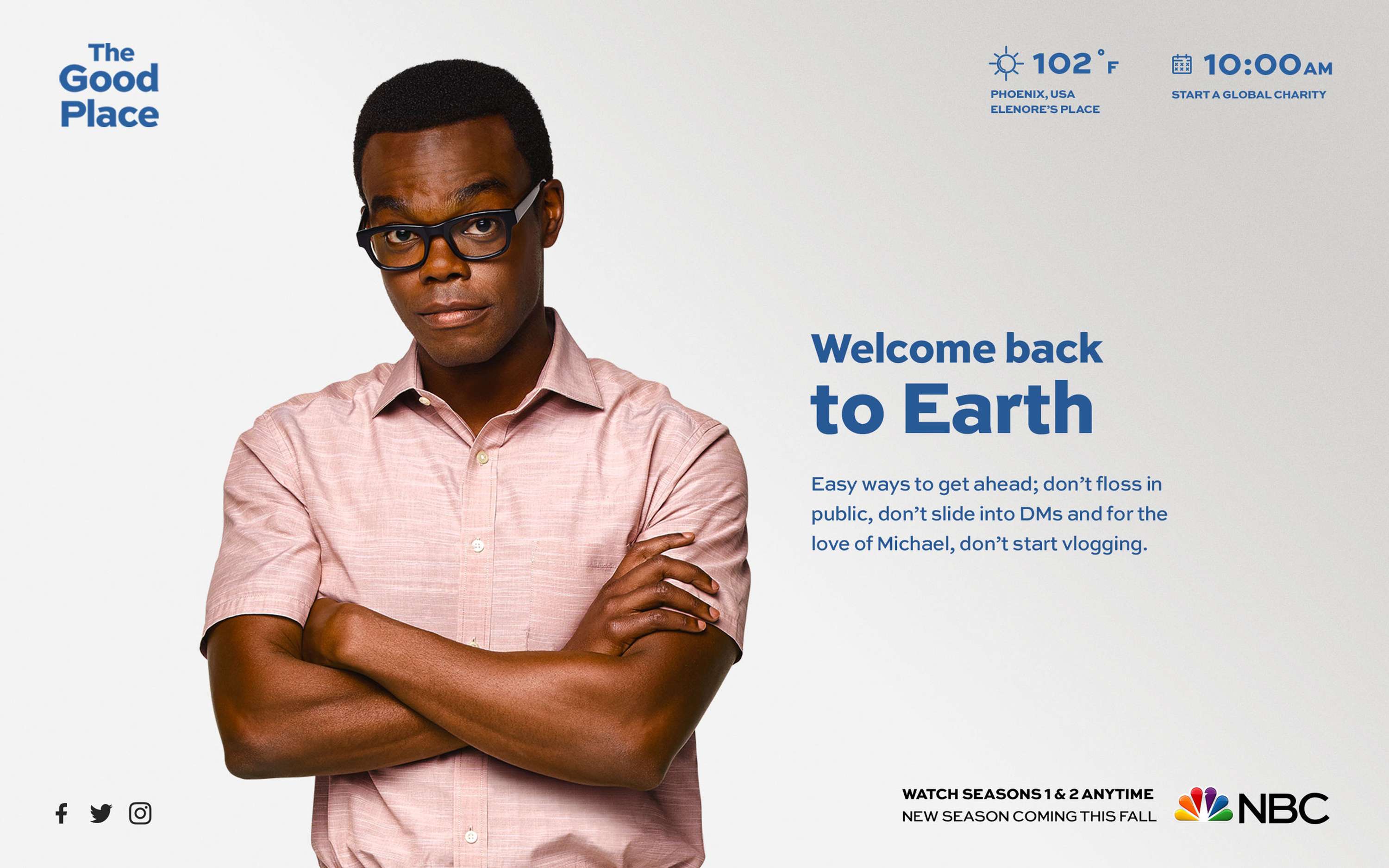The Good Place Chrome Extension by Melissa Mellor