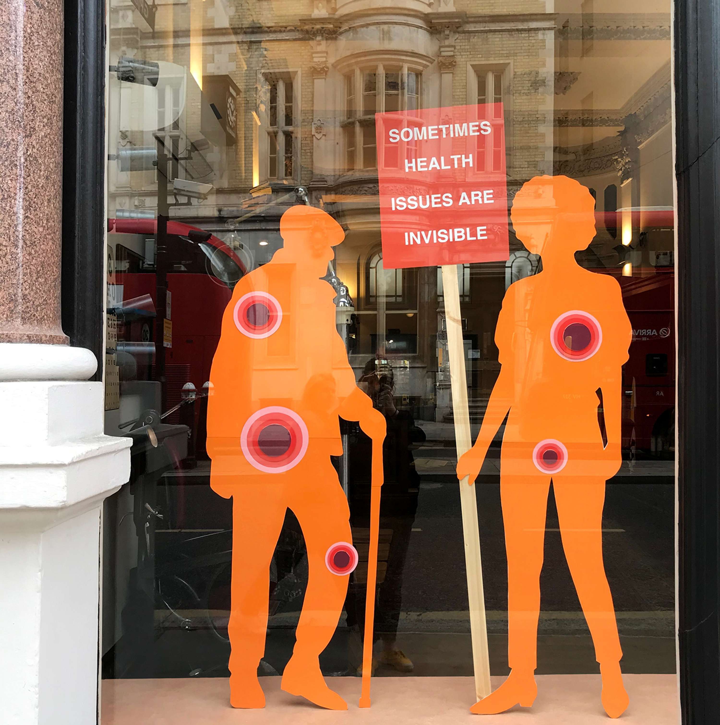 Fleet street Clinic - Window Display by Virginie Montagnon