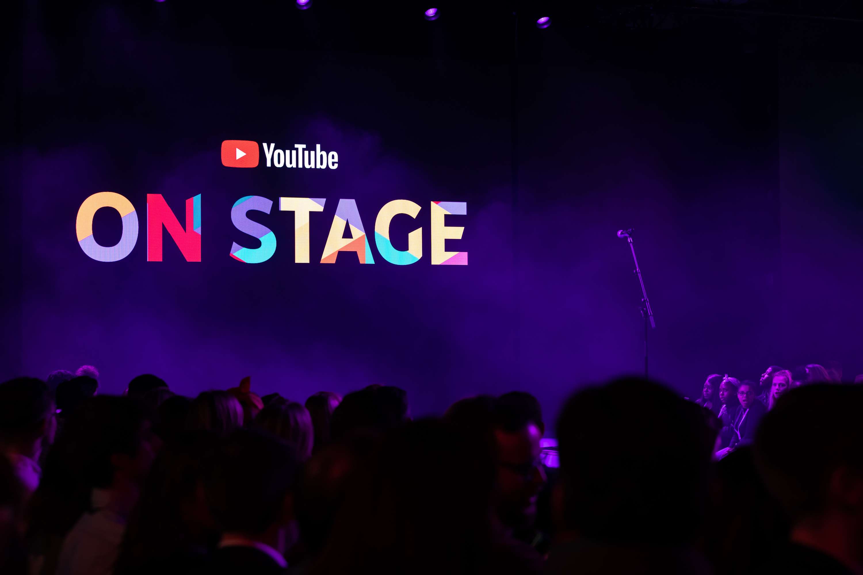 YouTube on Stage by Chris Leigh
